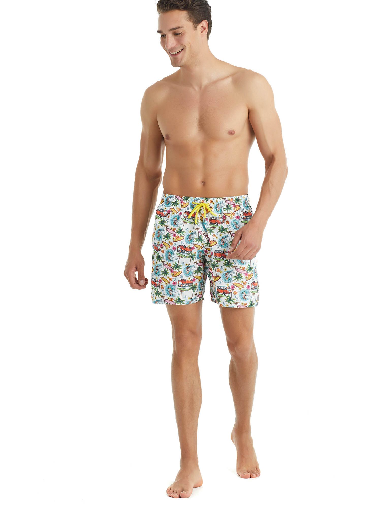 BlackSpade Badeshorts Surf mit kurzem Bein locker geschnittene Schwimmhose günstig online kaufen