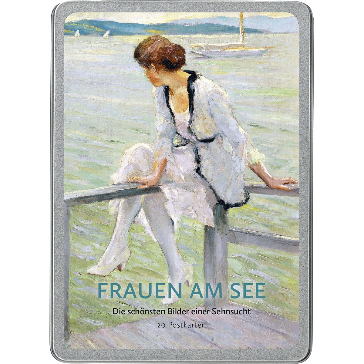 Postkarte Postkarten-Set Frauen am See. Die schönsten Bilder einer Sehnsucht.