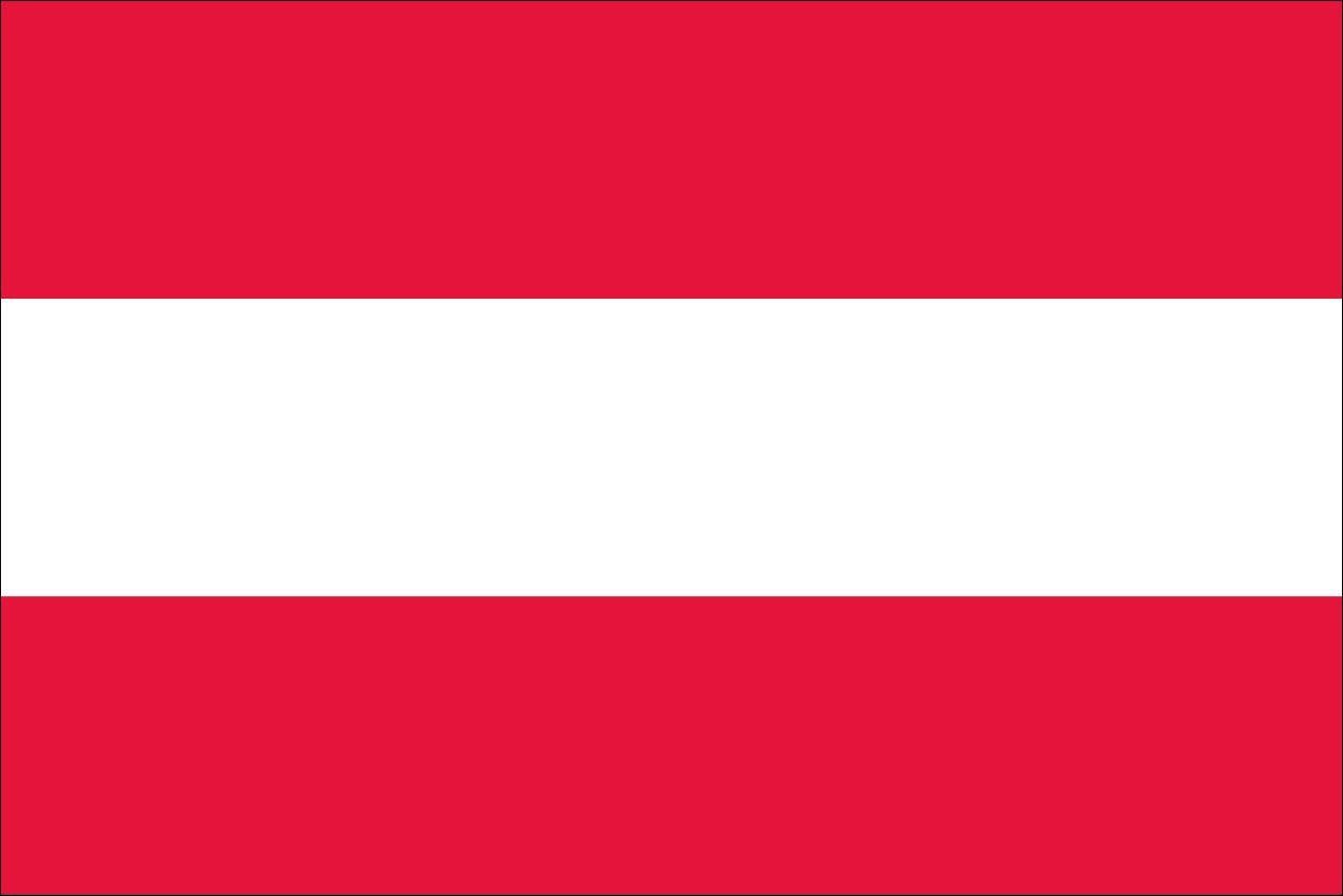 flaggenmeer Flagge Österreich 80 g/m²