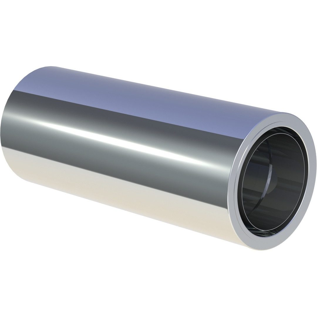 Jeremias Schornstein DW-ECO 2.0 Ø130mm Längenelement 500mm m. Wandfutter kürzbar f. FERRO, Ø 130 mm