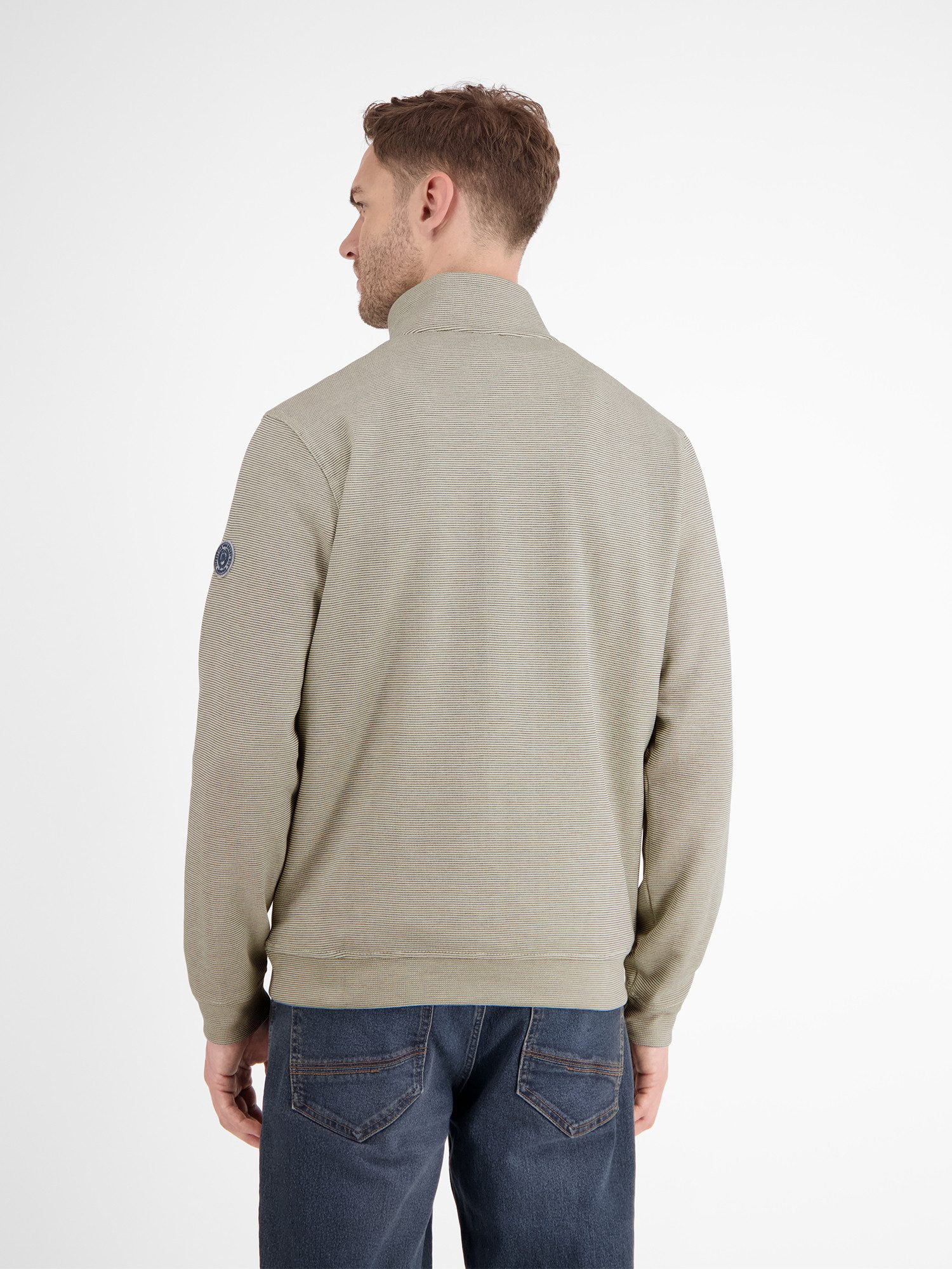 LERROS Sweatshirt "LERROS Unifarbener Sweattroyer für Herren" günstig online kaufen