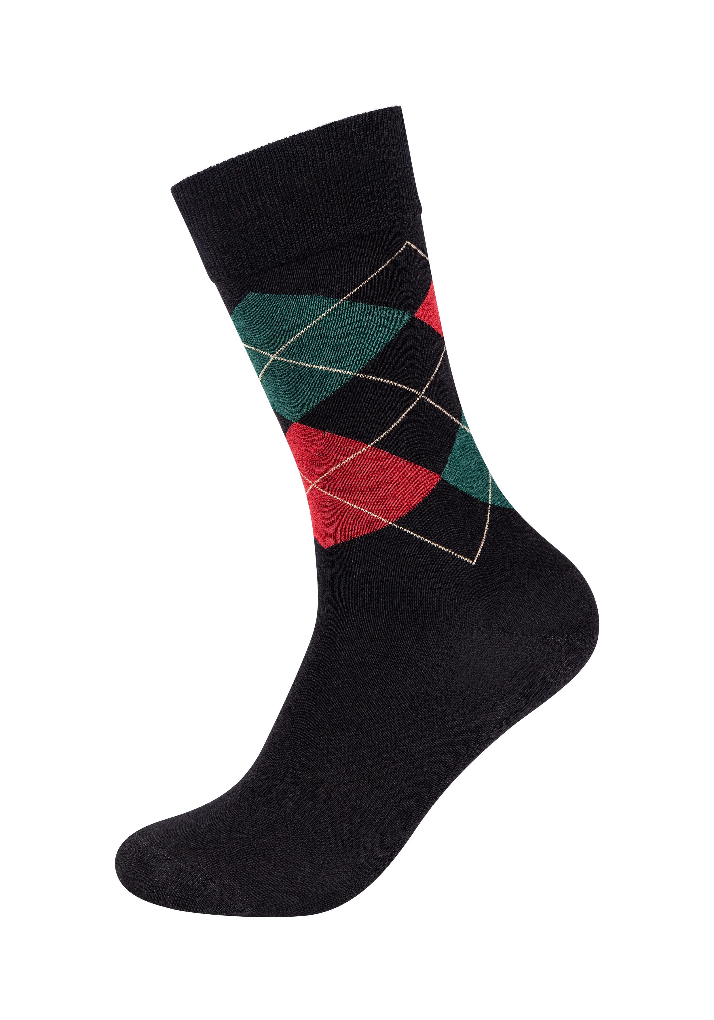 Camano Sneakersocken ca-soft (3-Paar) mit elastischem Bund