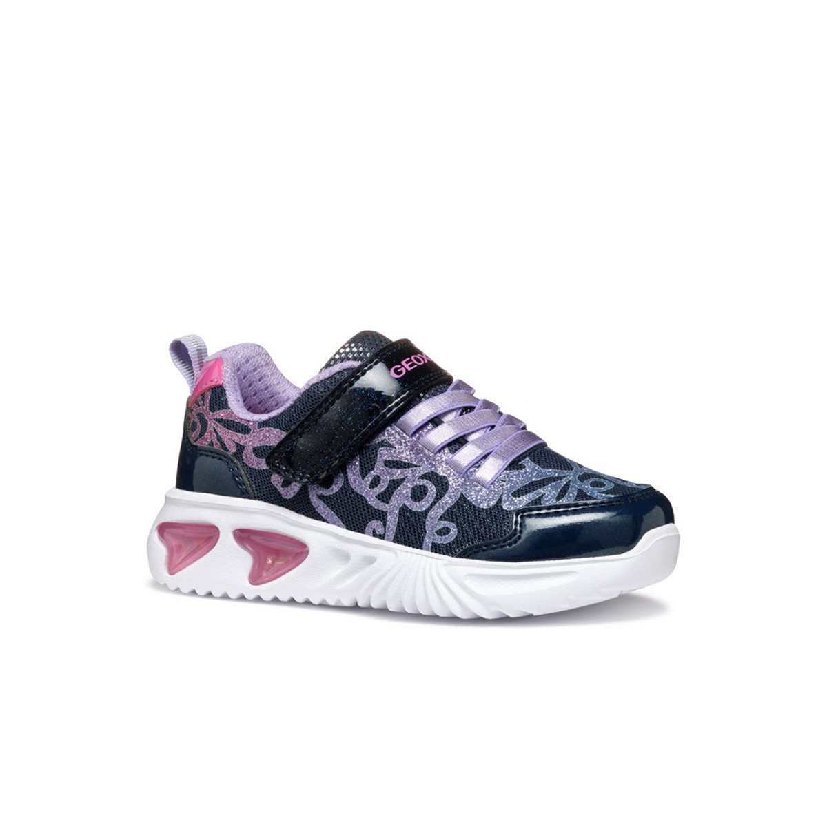 Geox GEOX ASSISTER, Sneaker, Blau, kombiniert, Kinder Sneaker