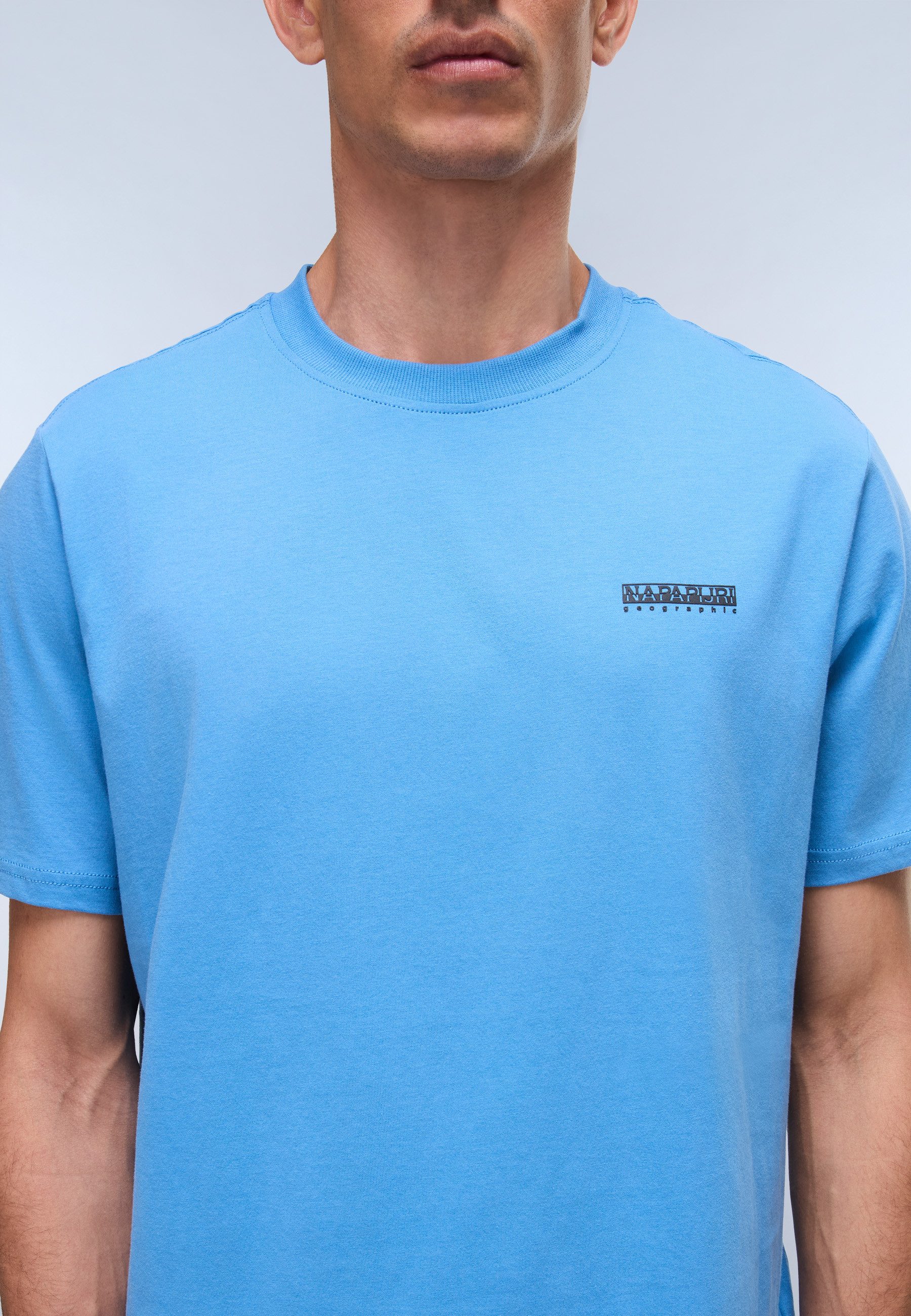 Napapijri T-Shirt S-SMALL BOX mit Markenlabel, aus Baumwolle – Bild 4 von 5