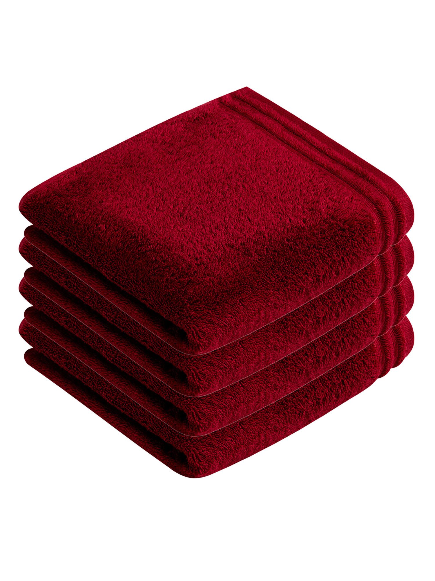 Vossen Handtücher 4er Pack Handtuch 60 x 110 cm Calypso feeling, Frottier (Spar-Set, 4-St)