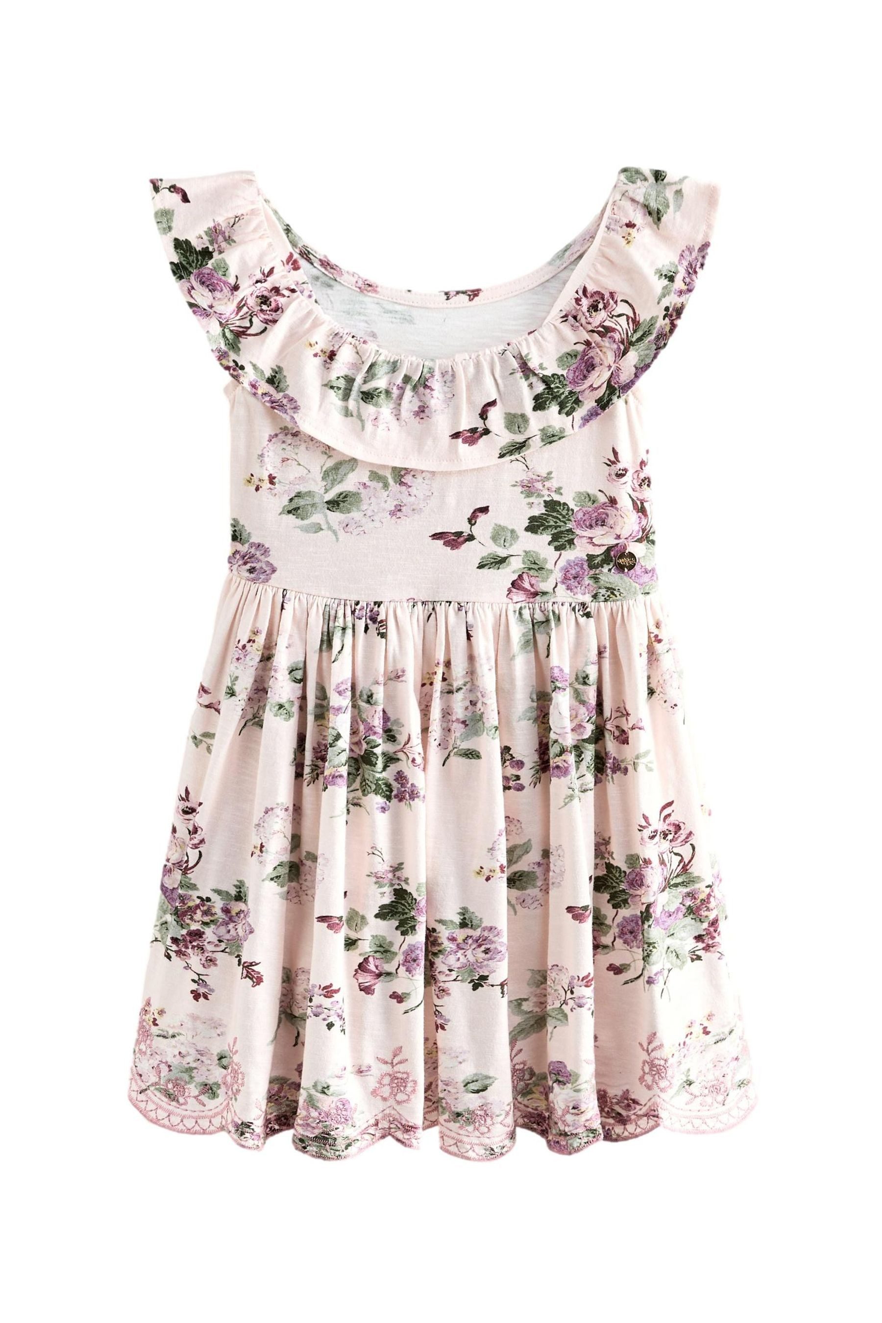 Jerseykleid Laura Ashley Jersey-Kleid mit Rüschen