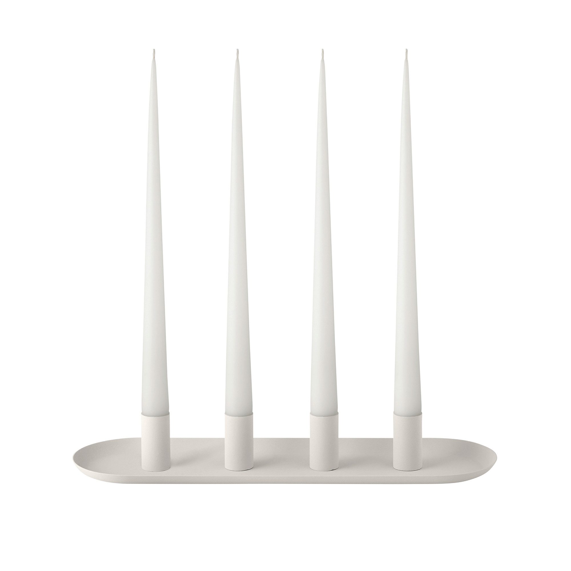 blomus Kerzenhalter -LOHA- Kerzenständer, Tischdeko, Design Kerzenhalter modern (1 Kerzenhalter), Magnetisch variabel, Oval & Rund, pulverbeschichteter Stahl