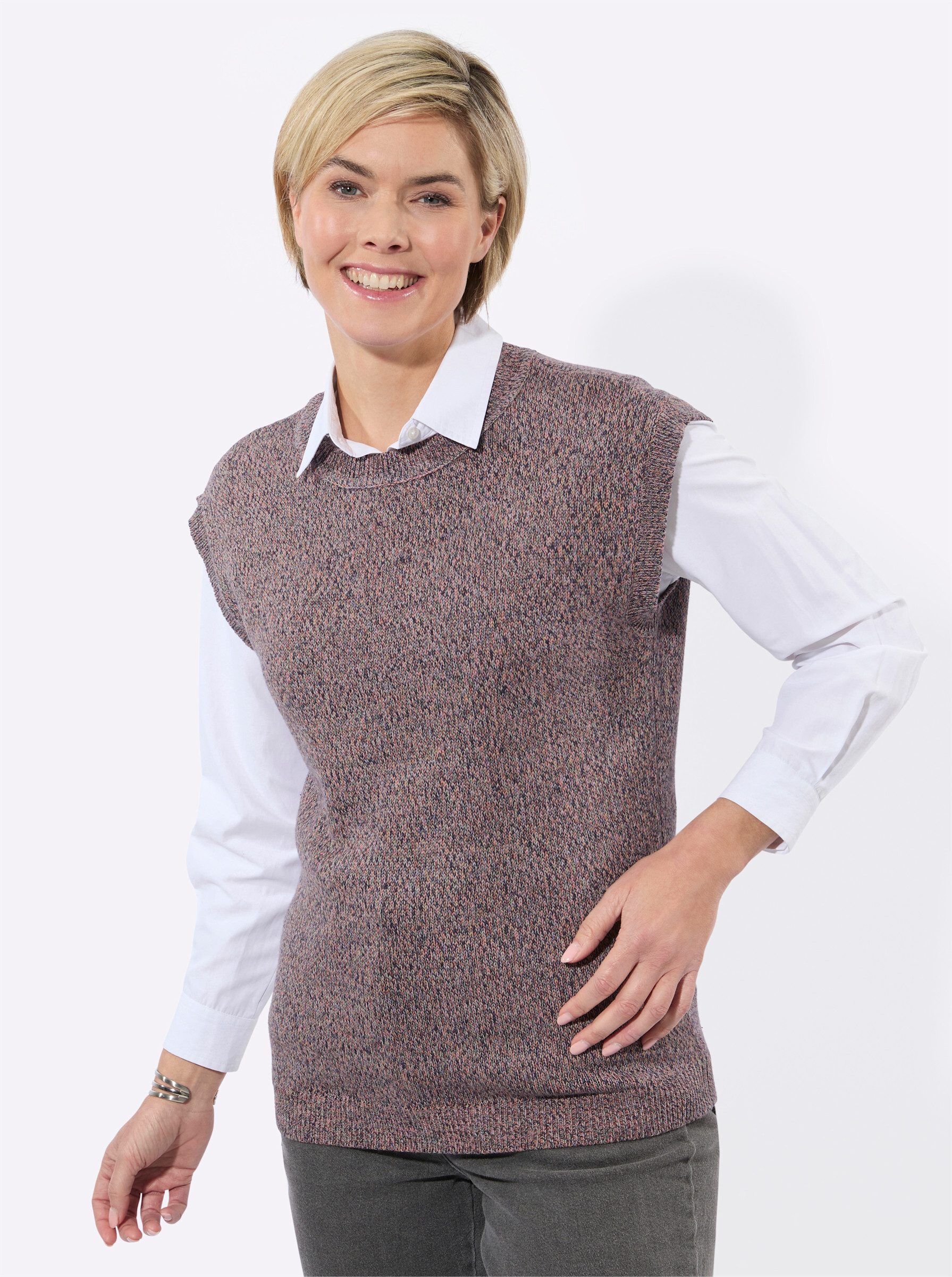 Witt Pullunder Pullunder Überschnittener Arm Jersey