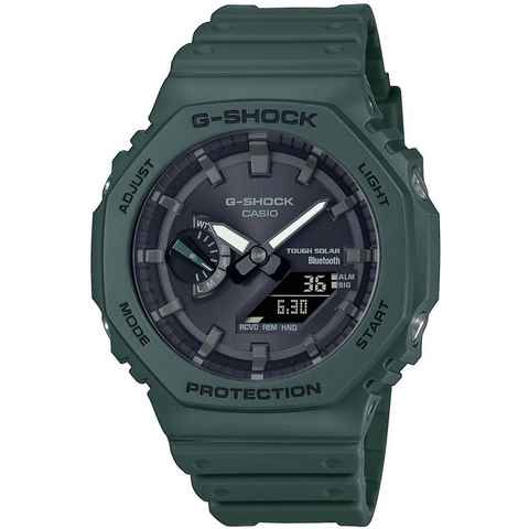 CASIO G-SHOCK GA-B2100-3AER Smartwatch, Solaruhr, Armbanduhr, Herrenuhr, Stoppfunktion, Weltzeit