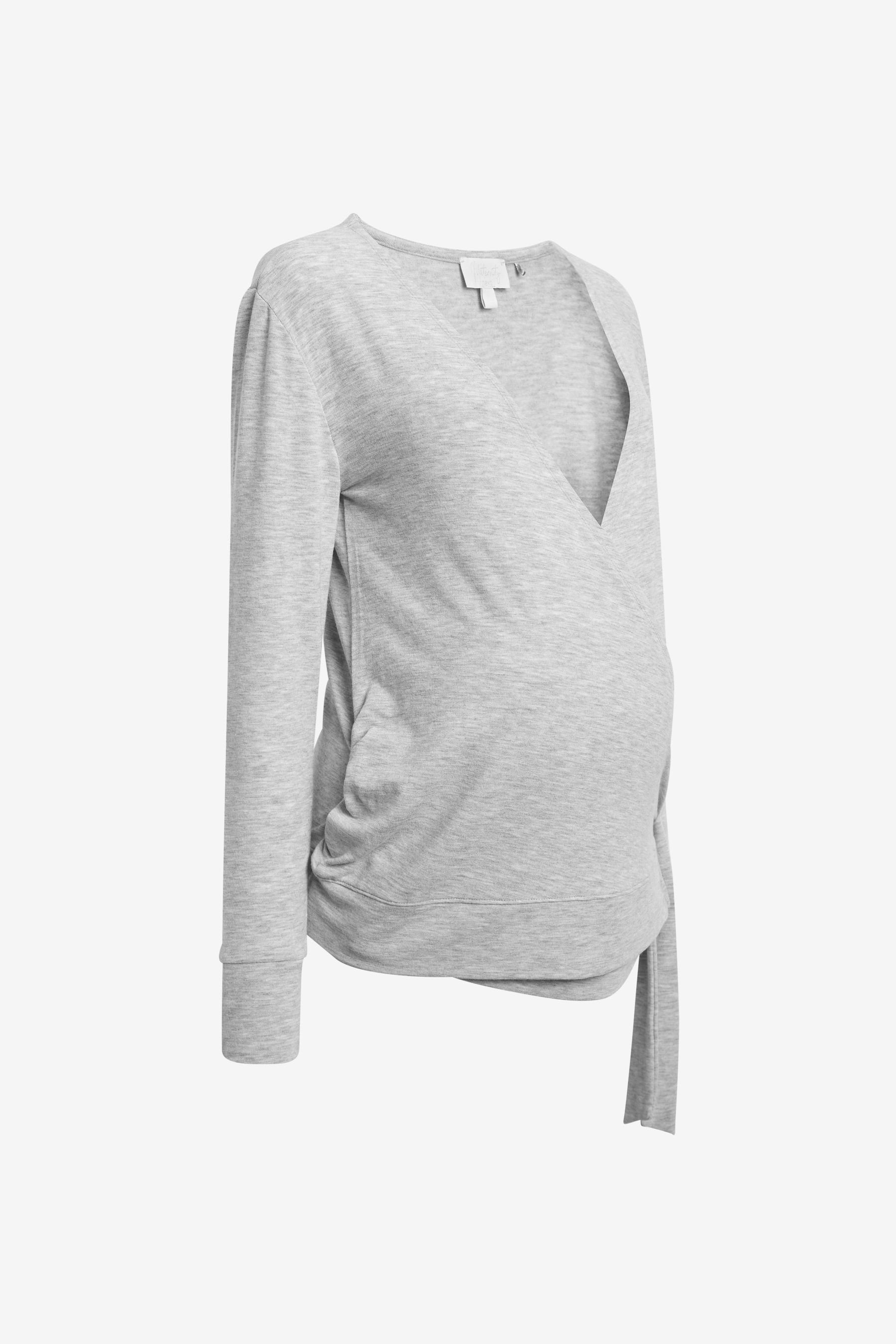 Next Umstandssweatshirt »Yoga-Wickeloberteil, Umstandsmode/Stillfunktion«  (1-tlg) online kaufen | OTTO