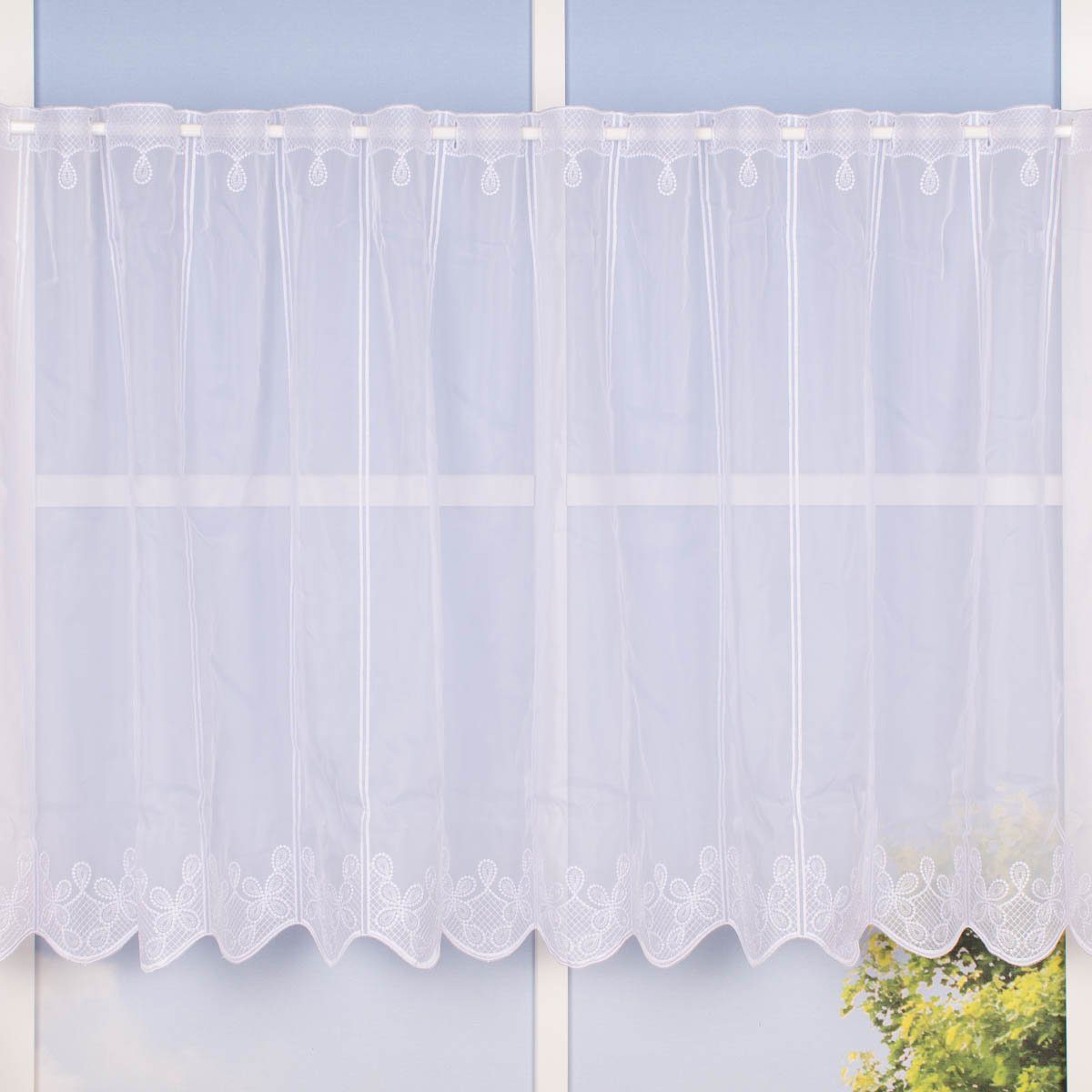 SCHÖNER LEBEN. Meterware Scheibengardine Meterware Voile günstig online kaufen
