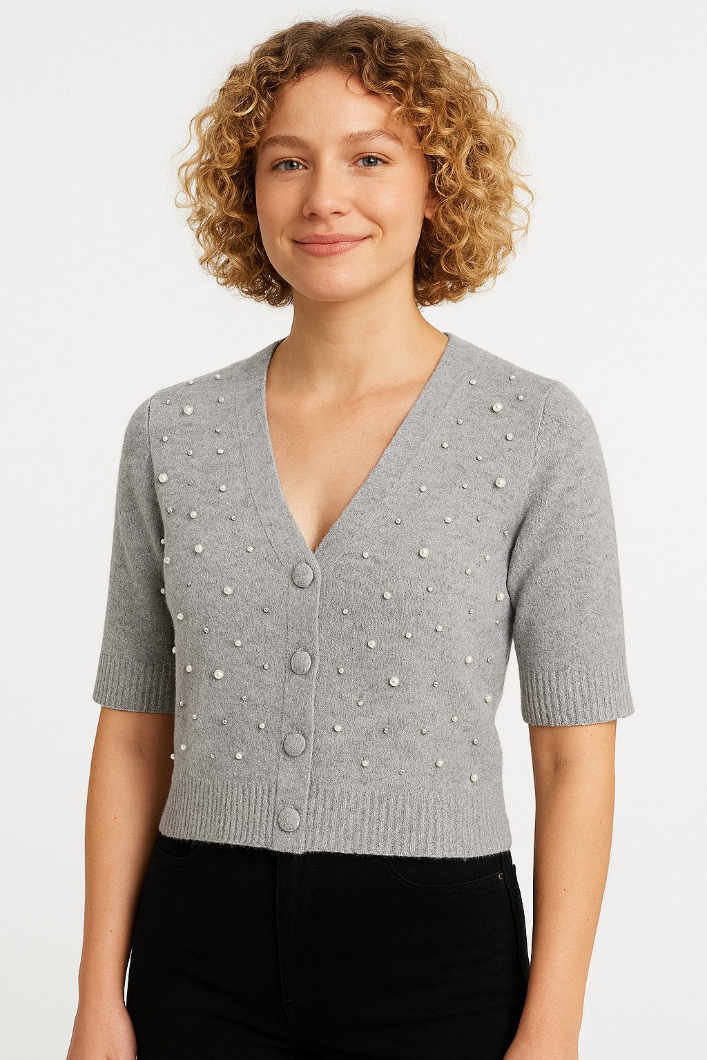 ONLY Strickjacke ONLRENE LIFE SS BLING günstig online kaufen