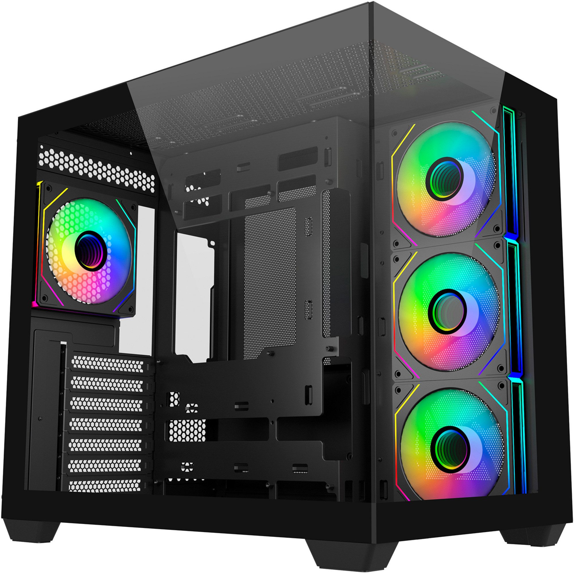 COOLER MASTER PC-Gehäuse Cooler Master Elite 681, Tower-Gehäuse, (Tempered