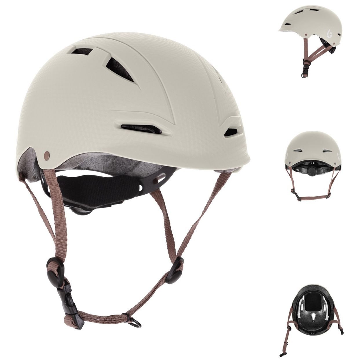 Kikkaboo Kinderhelm 46-56, 46-56 cm, 9 Öffnungen, verstellbare Gurte, ab 2 Jahren, Kinderhelm