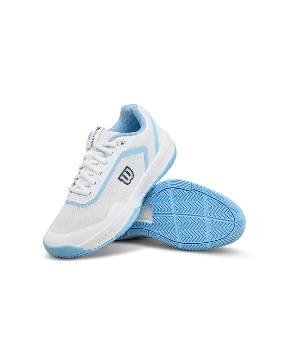 Wilson Courtglide Allcourt (Stabilität) weiss/blau Damen Tennisschuh