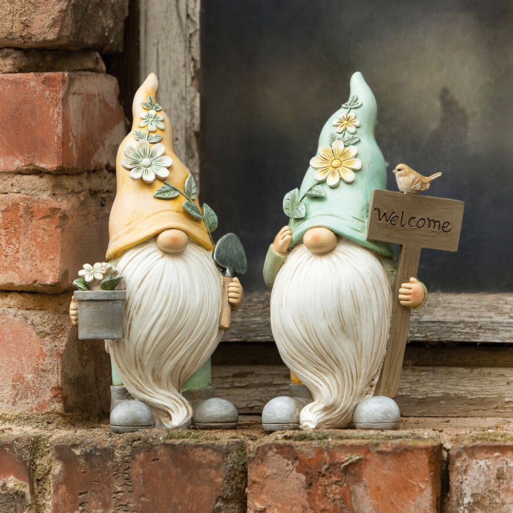Home-trends24.de Gartenfigur Wichtel Gartenarbeit Figur Deko günstig online kaufen