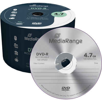 Mediarange DVD-Rohling DVD-R 4,7 GB
