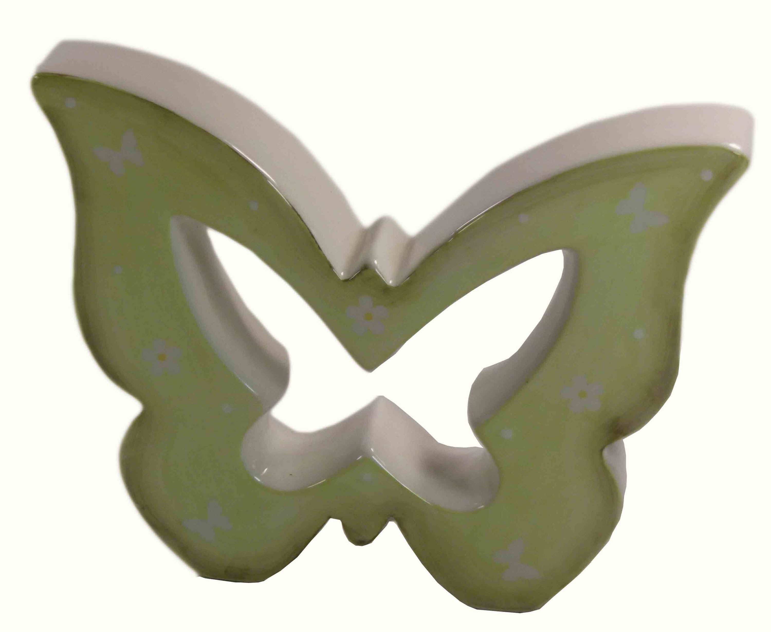 HTI-Living Dekofigur Schmetterling Spring Festival Green günstig online kaufen