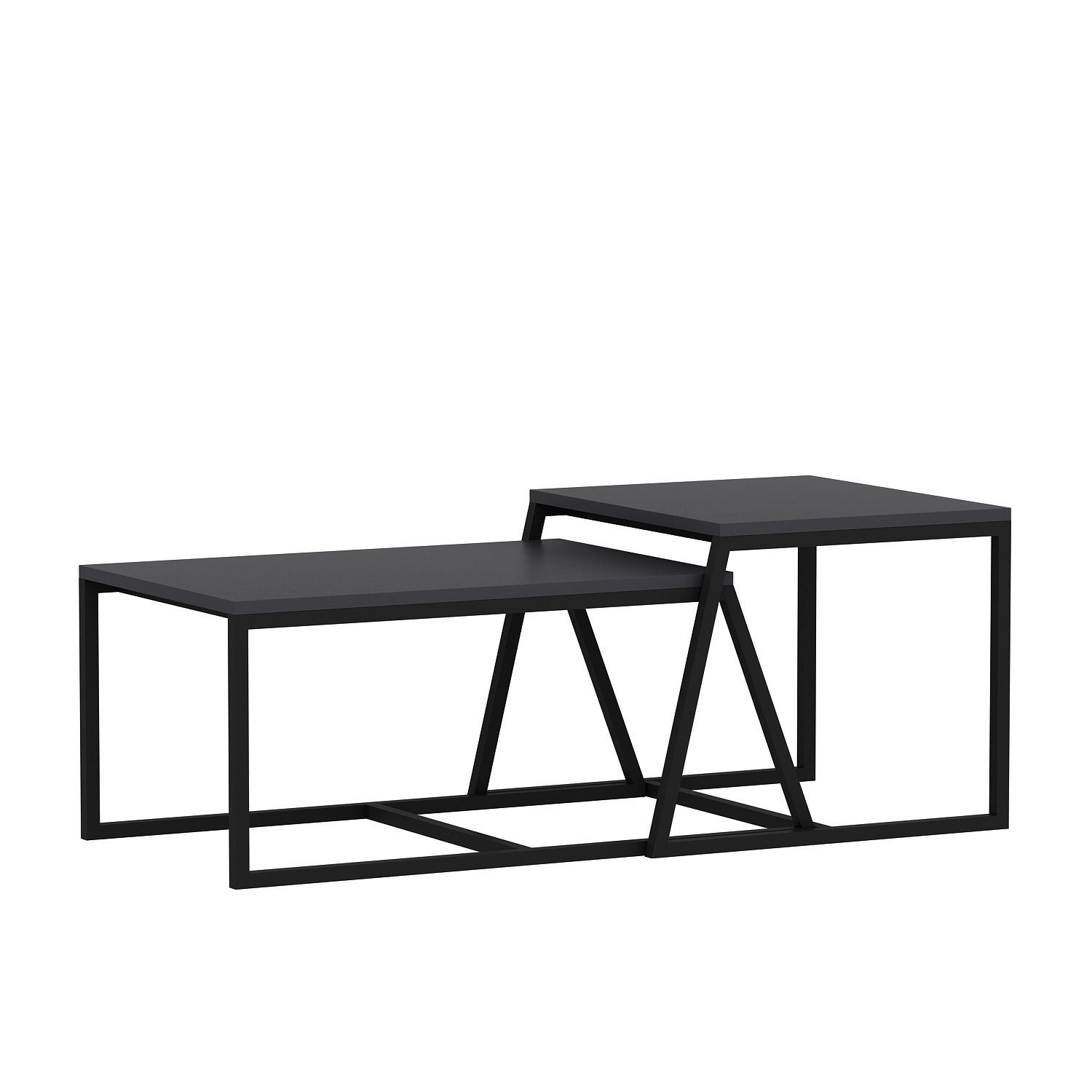 Decor TRK, Anthrazit, Skye Minimal 38x75x50 cm Couchtisch