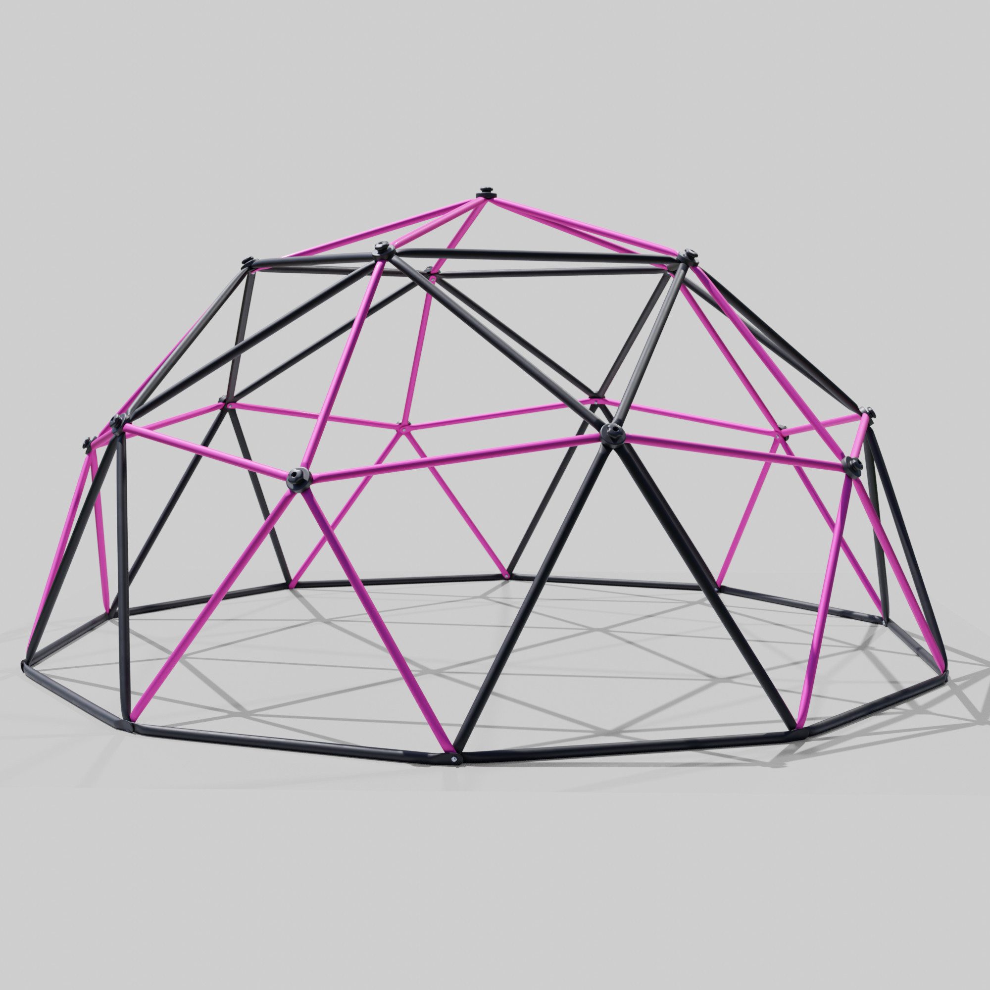 VESKA Klettergerüst Dome Climber Kinder Kletterkuppel Geodome Metall