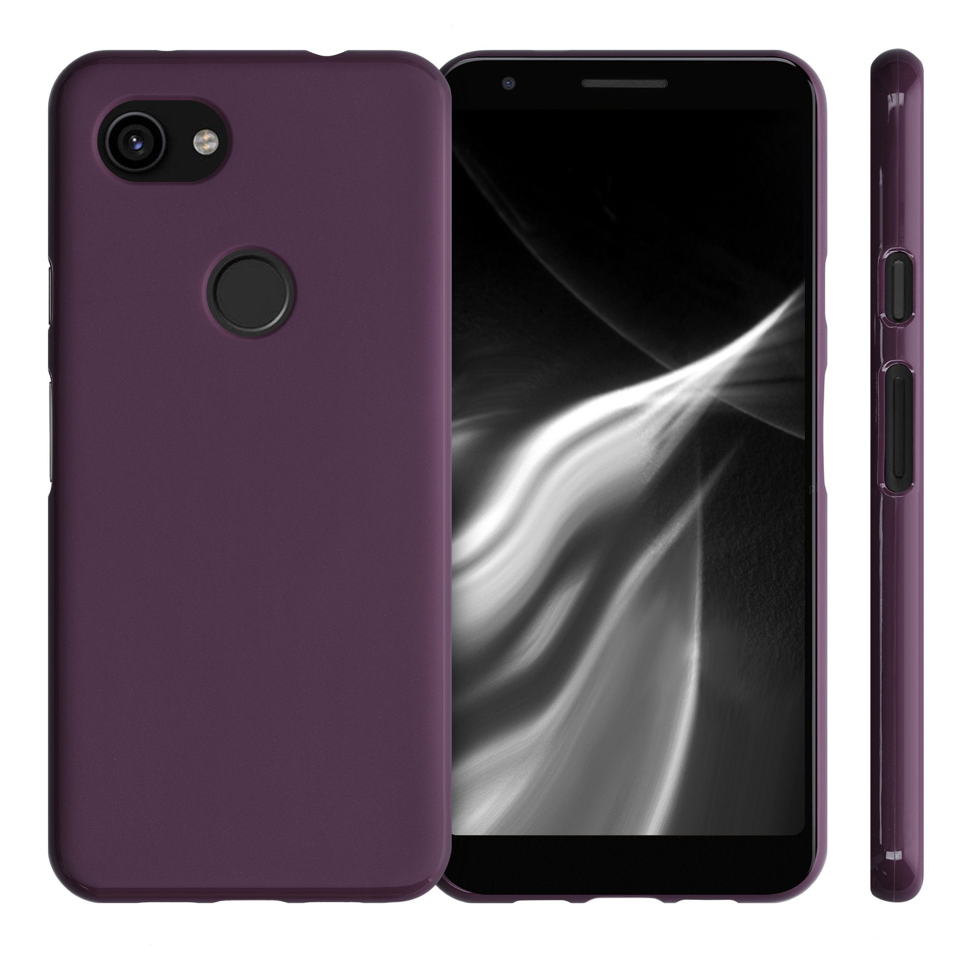 kwmobile Handyhülle Hülle für Google Pixel 3a, Hülle Silikon - Soft Handyhülle - Handy Case Cover