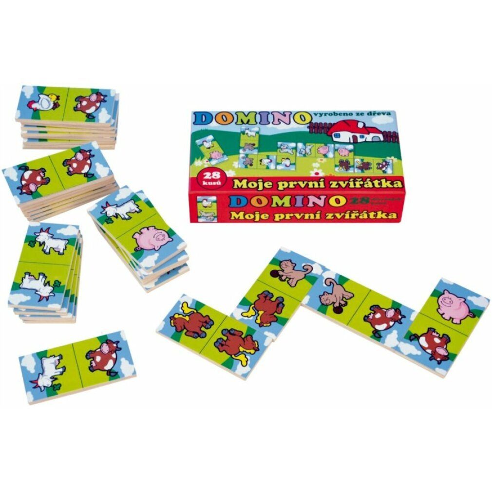 TEDDIES Spiel Dominoes - Meine ersten Tiere