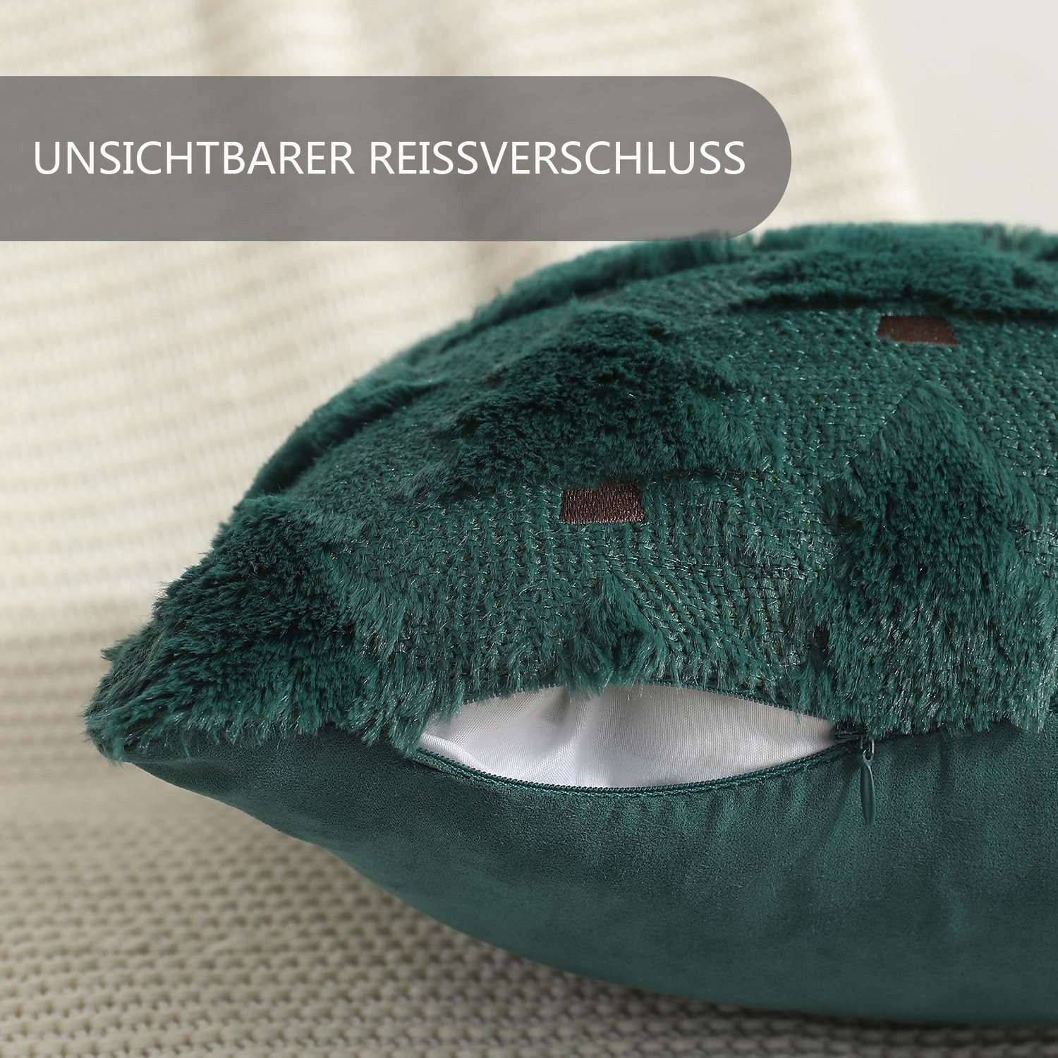 Coonoor Kissenbezug Weihnachtskissenbezüge, Weihnachtsdekorationen aus weic günstig online kaufen