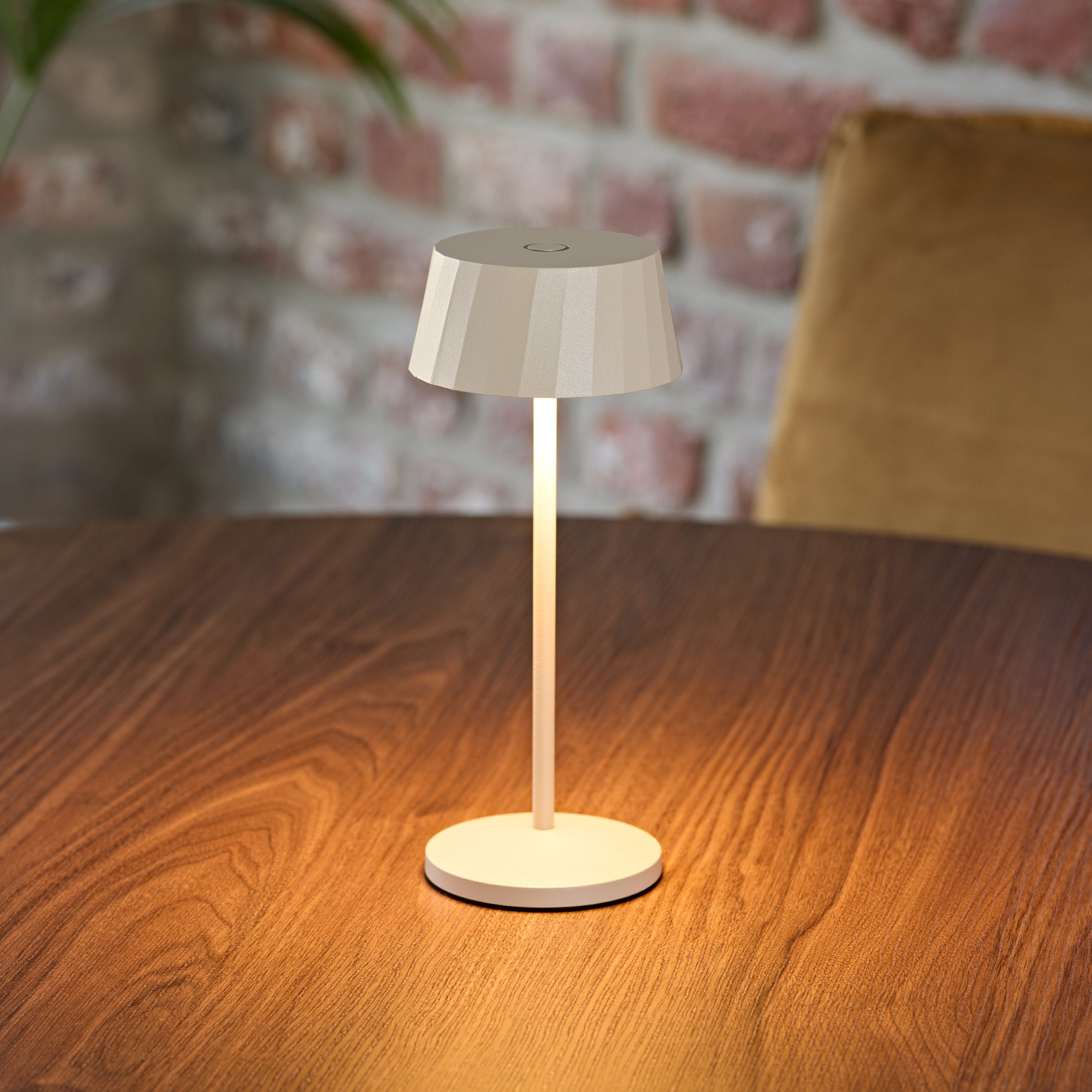 SIGOR LED Tischleuchte, Touch /Remote, LED fest integriert, Warmweiß
