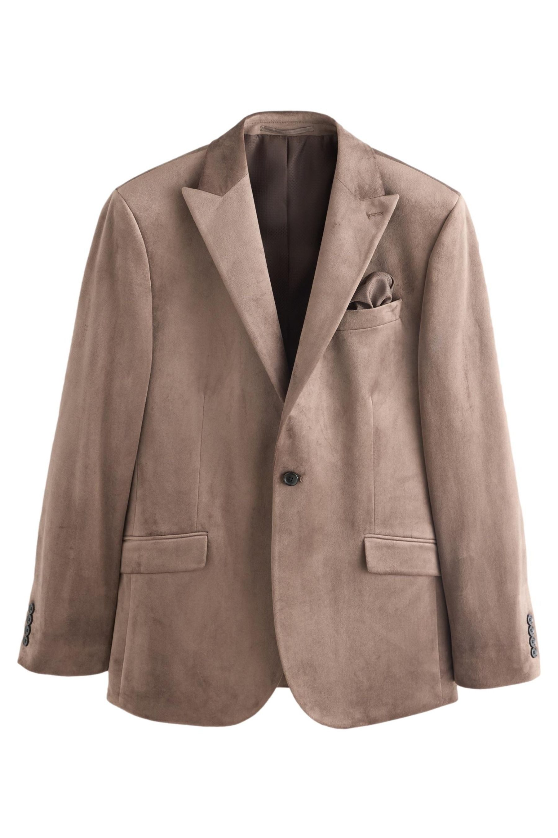 Next Sakko Self Slim Fit Sakko aus Samt mit Revers (1-tlg) günstig online kaufen