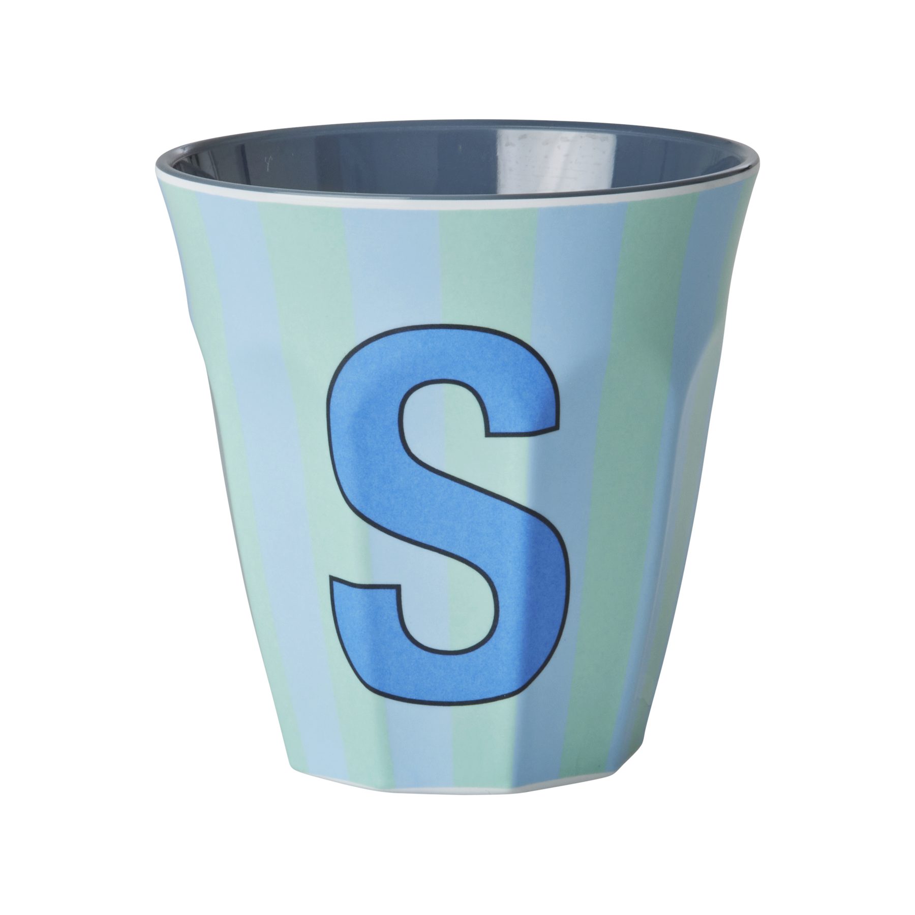 rice Becher Melamin Becher mit Buchstaben - Jungen, 1-tlg., Melamin, Buchstaben Becher