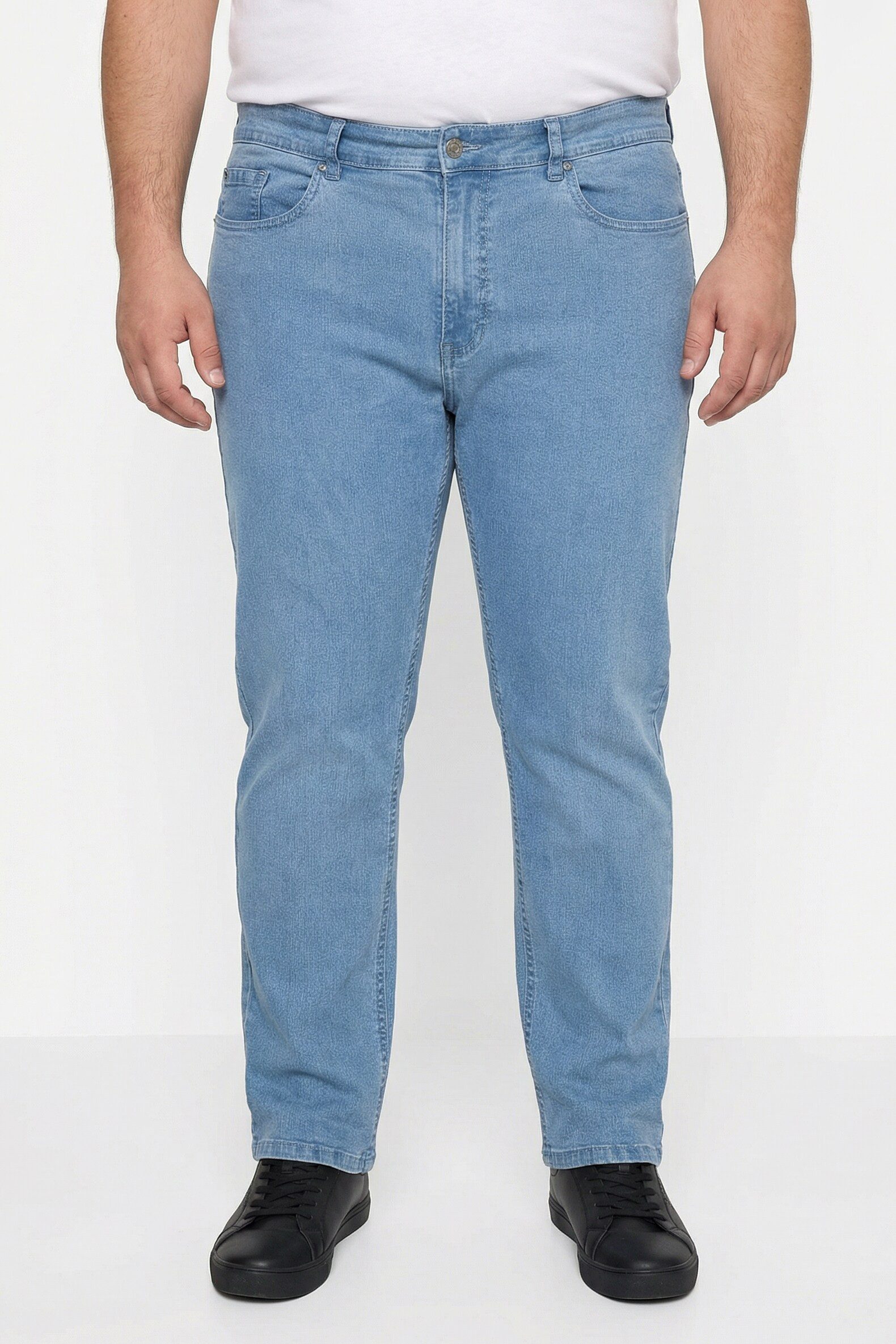 men plus 5-Pocket-Jeans Jeans FLEXLASTIC® Denim. 5-Pocket Straight Fit