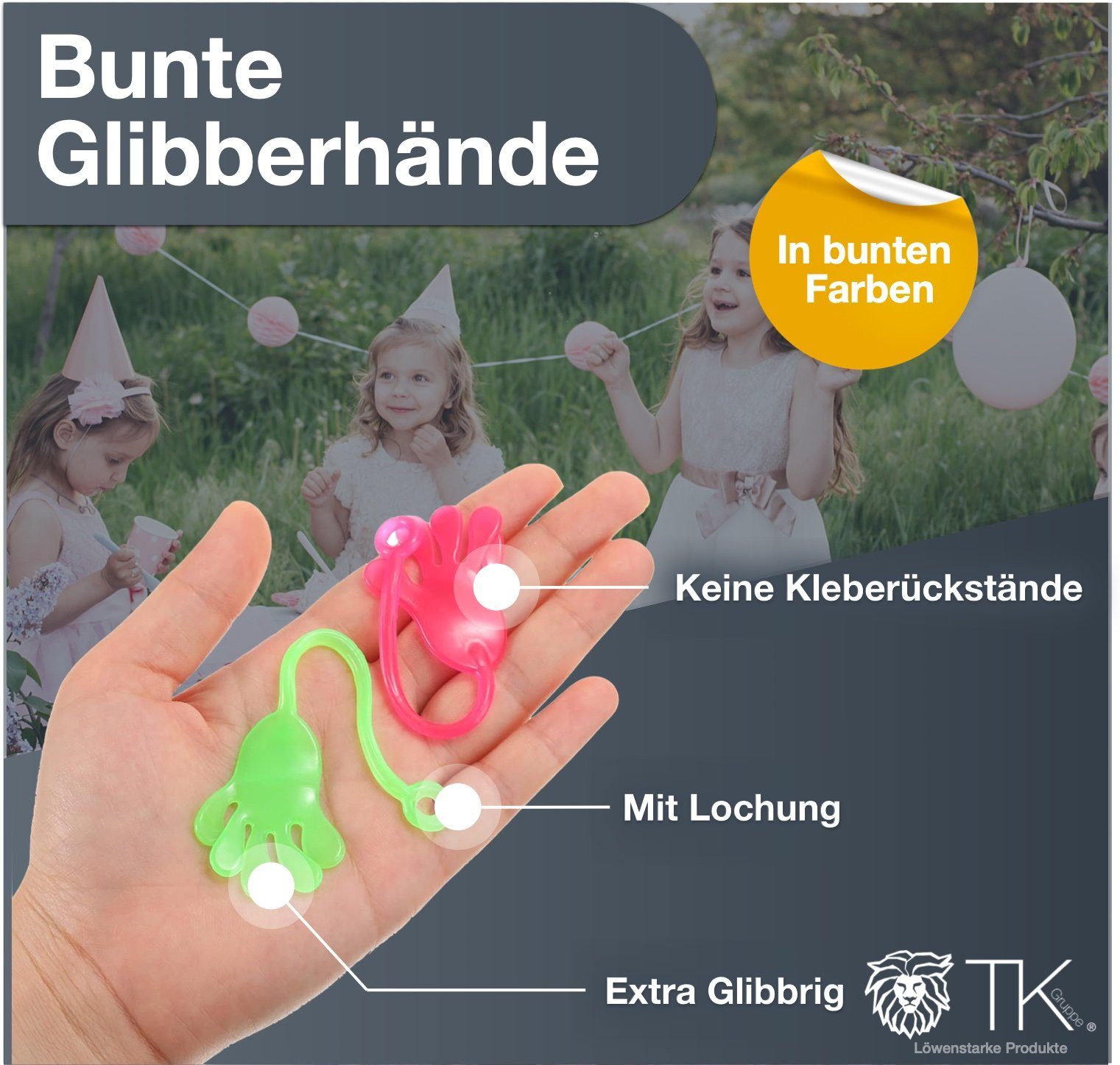 Kinderfreund® Lernspielzeug 14x Slime Spielzeug Klatschhand günstig online kaufen