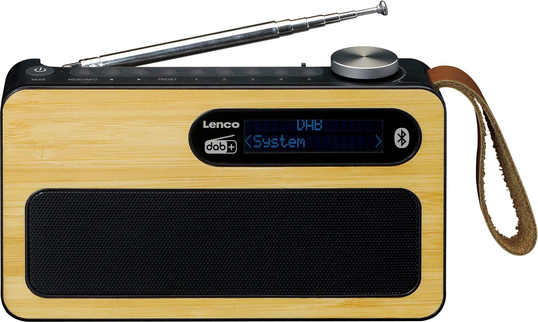 Lenco PDR-040 Digitalradio (DAB) (DAB) (Digitalradio Schwarz