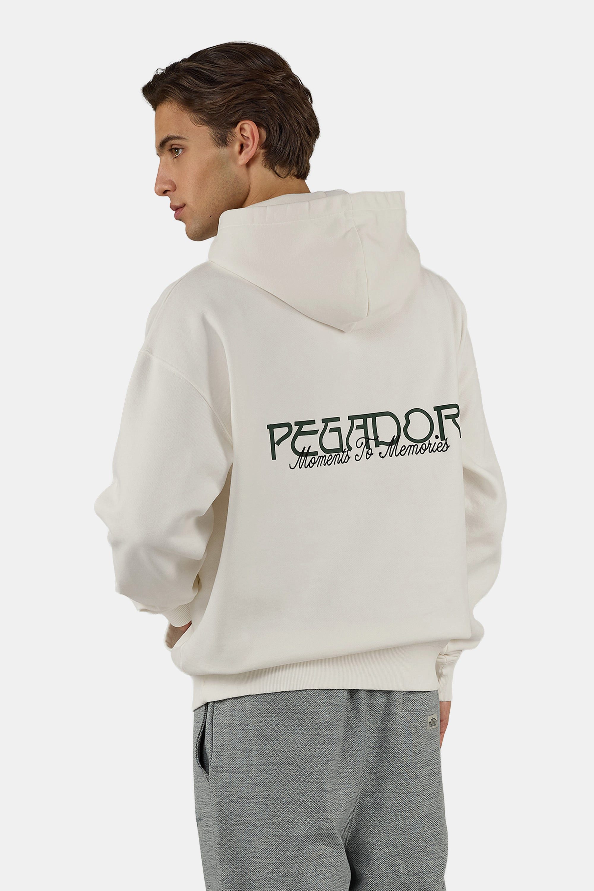 PEGADOR Kapuzensweatshirt Zernez Oversized Hoodie Baumwollmischung, oversize