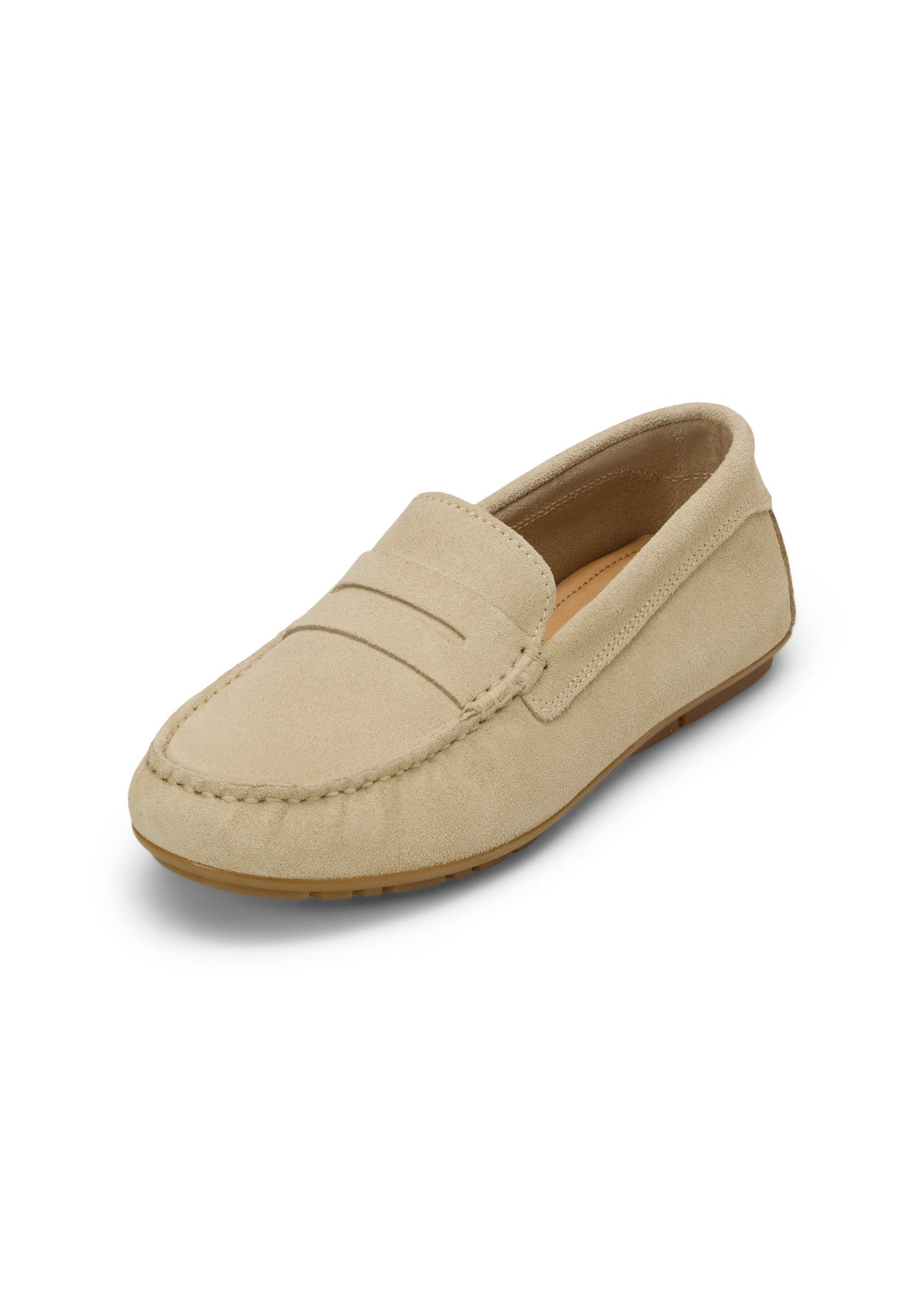 Marc O'Polo aus Velours-Rindleder Mokassin günstig online kaufen