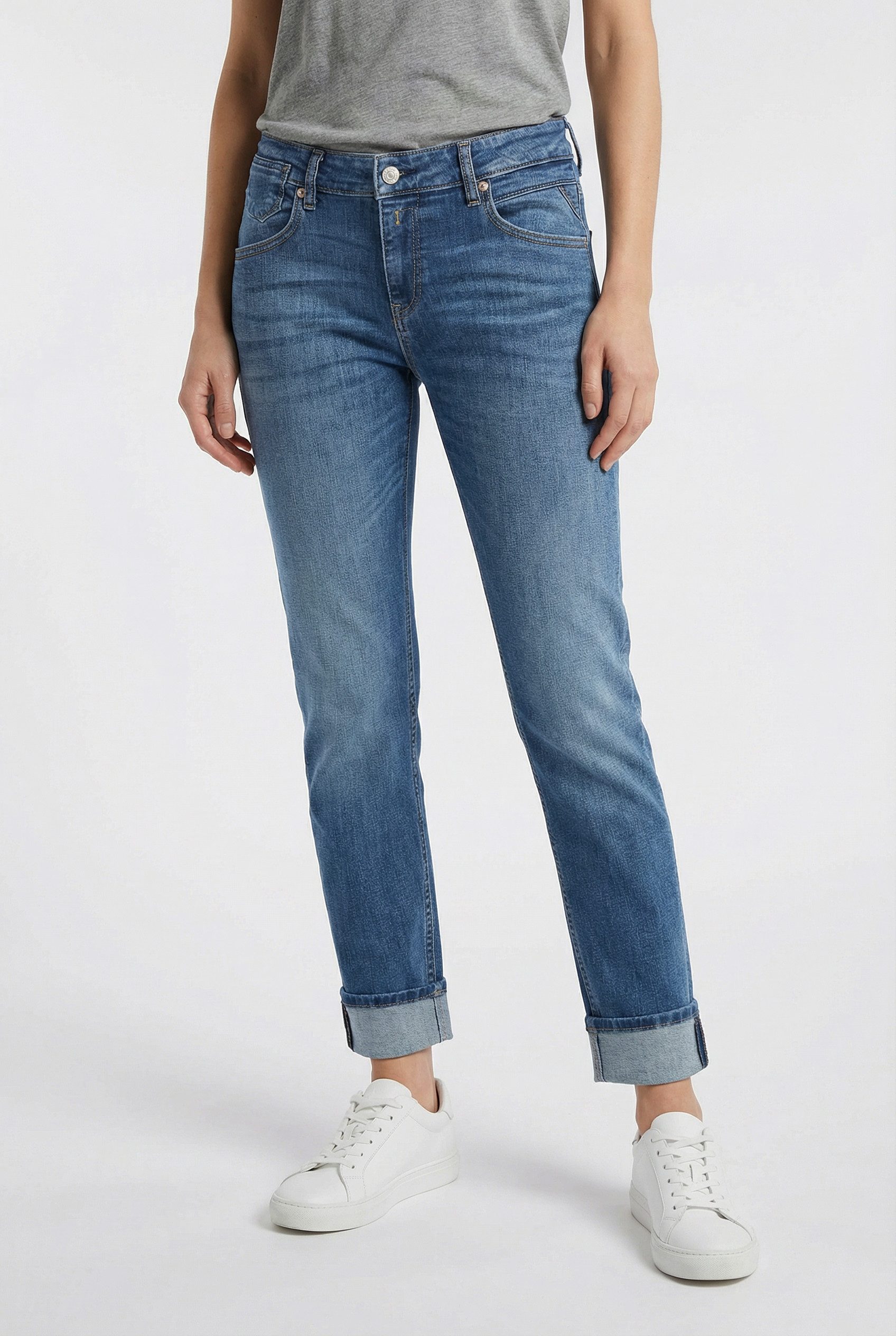 Replay Slim-fit-Jeans MARTY mit leichter Waschung