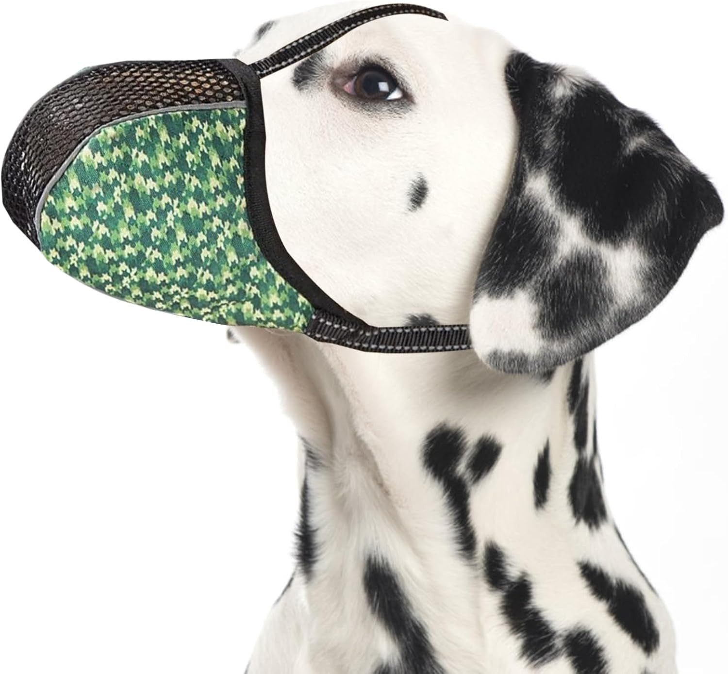 Ledander Maulkorb für Hunde, weiches Air-Mesh-Maulkörbe,verstellbar