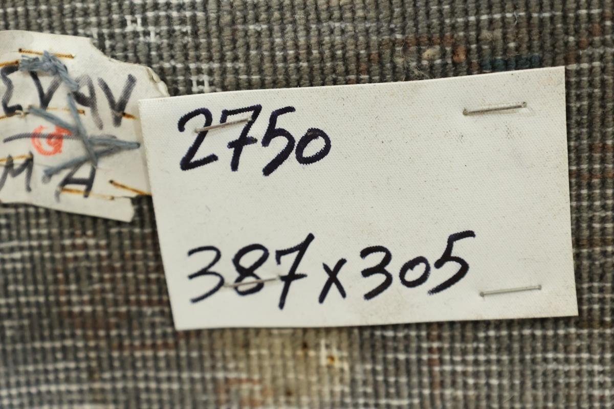 Nain Vintage Orientteppich, 5 Moderner 306x386 Trading, mm Handgeknüpfter rechteckig, Höhe: Kerman Orientteppich