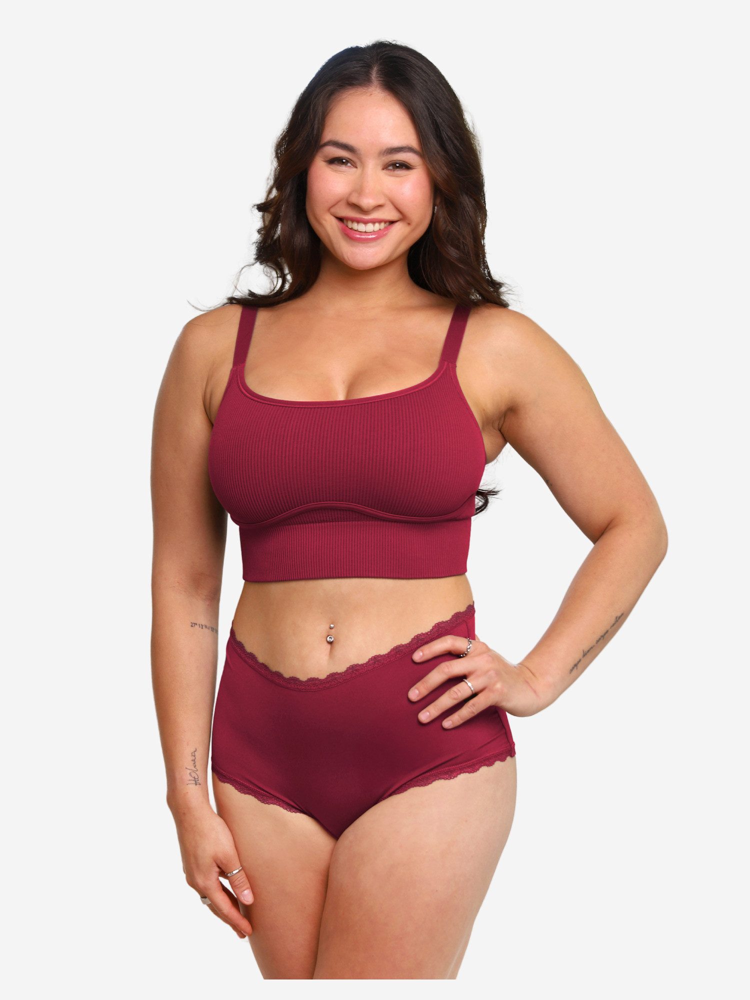 SugarShape Bustier FREEDA Bustier unwattiert
