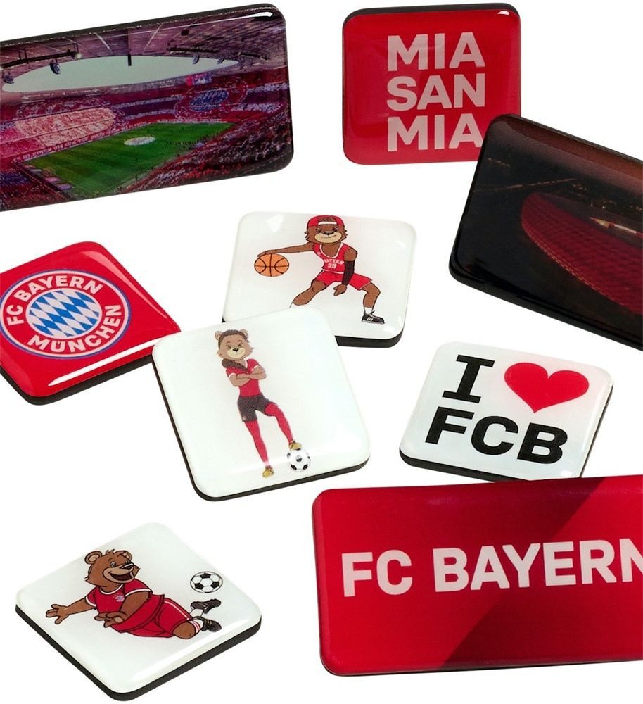 FC Bayern München Magnet Magnet 9er-Set