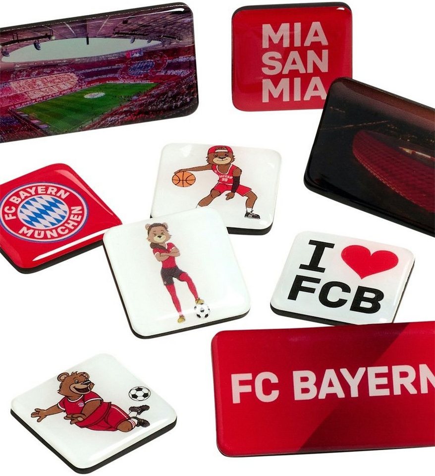 Thumbnail - FC Bayern München Magnet Magnet 9er-Set