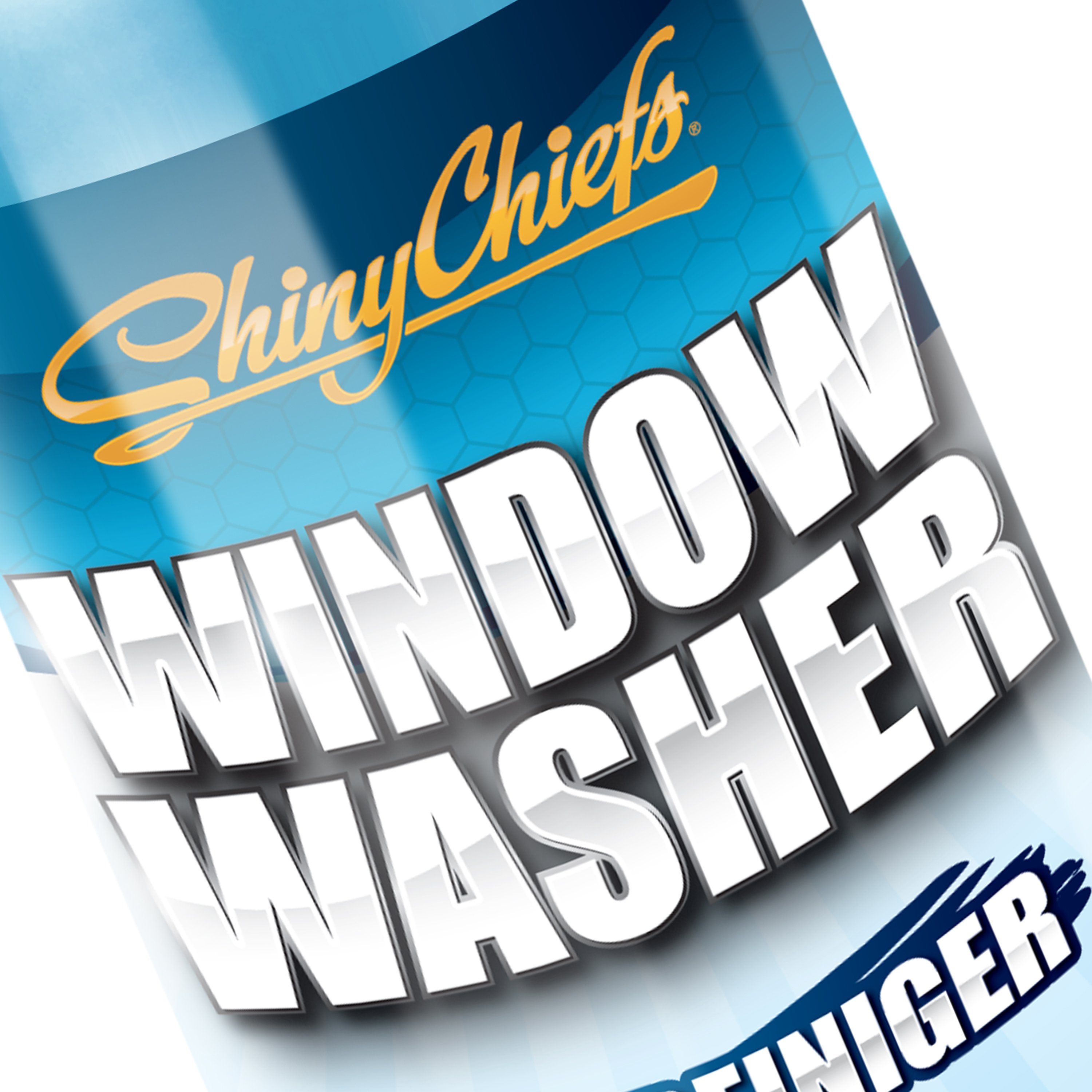 Auto-Glasreiniger Glasreiniger streifenfreie - innen ShinyChiefs WINDOW (1-St. für außen & - Reinigung) für WASHER