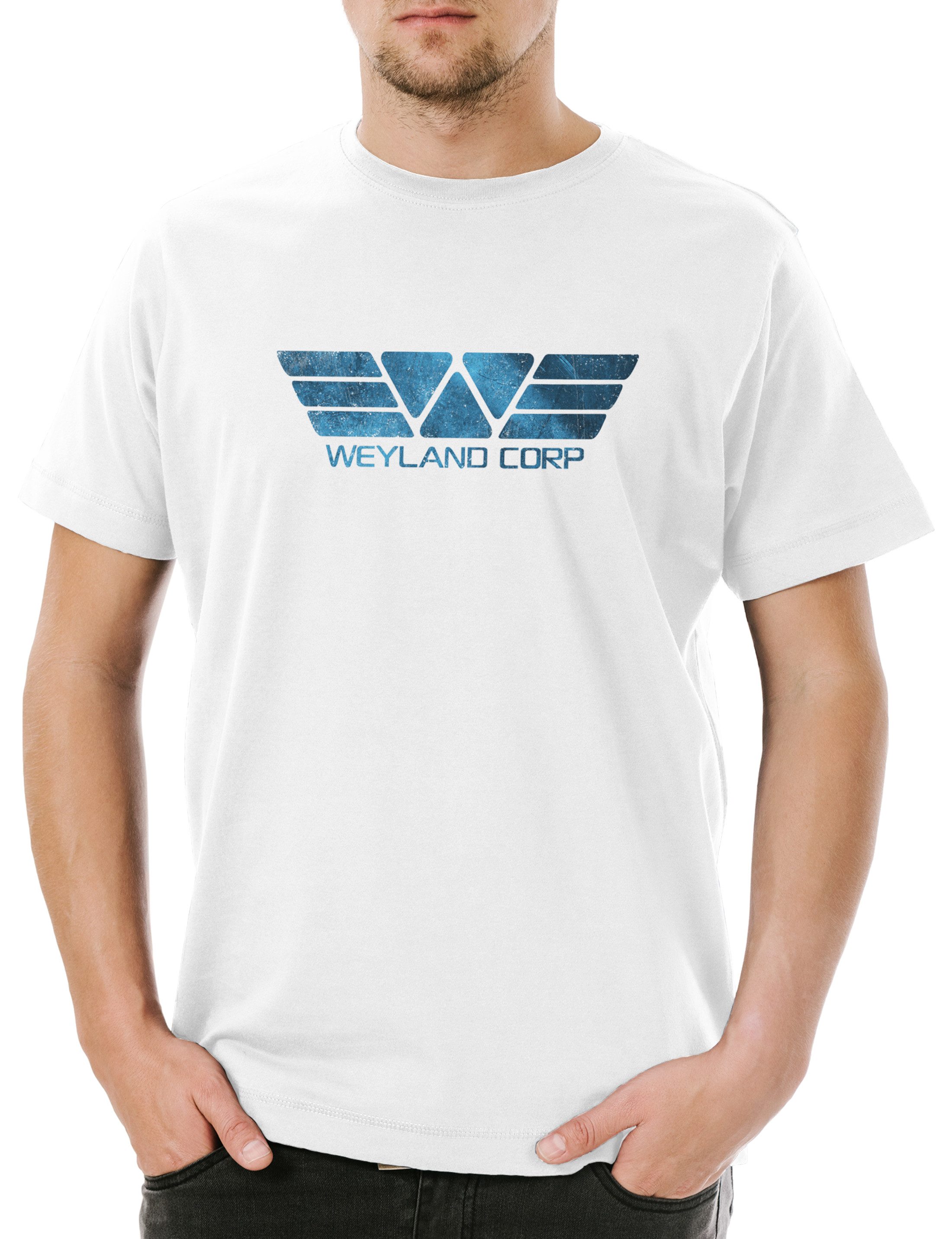 Urban Backwoods Print-Shirt Weyland Corporation I günstig online kaufen