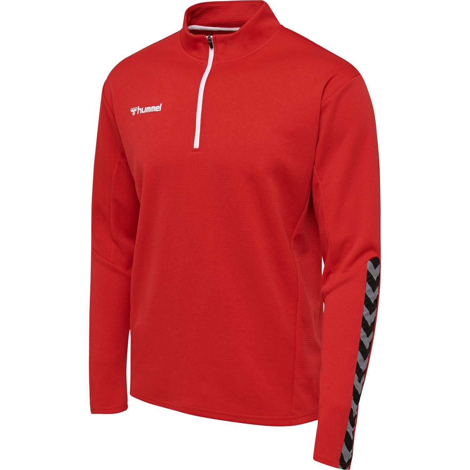 hummel Fleecepullover Hummel Herren Sweatshirt Authenic Half Zip 204927