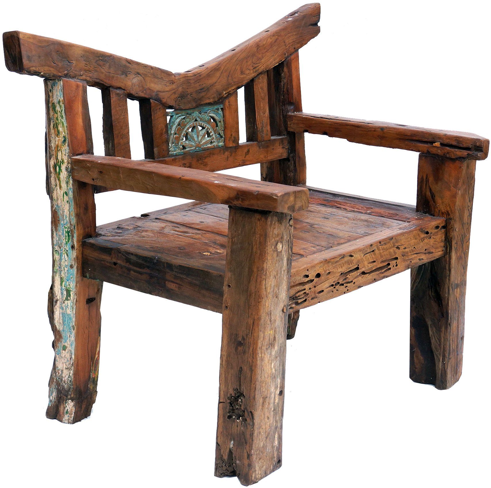 Guru-Shop Stuhl »Rustikaler Sessel - Modell 5« | OTTO