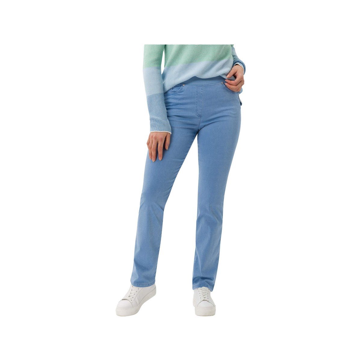 sky 5-Pocket-Jeans fit Brax blau (1-tlg) slim