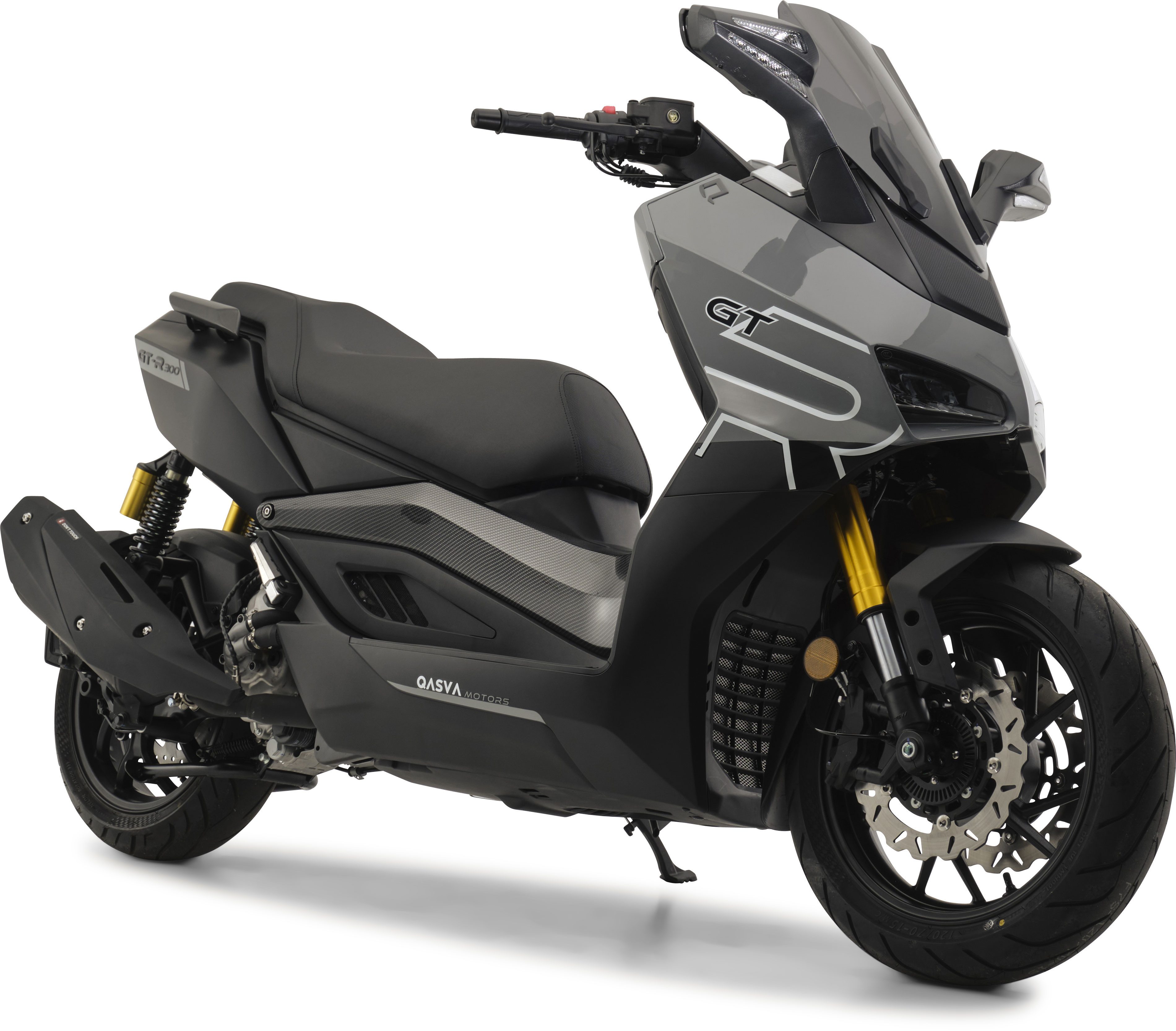 Burnout Motorroller GT-R 300 ccm Titan, 300 ccm, 126 km/h, Euro 5, Griffheizung, LED, Navigation, 5 Zoll TFT Tacho, Windschild, ABS