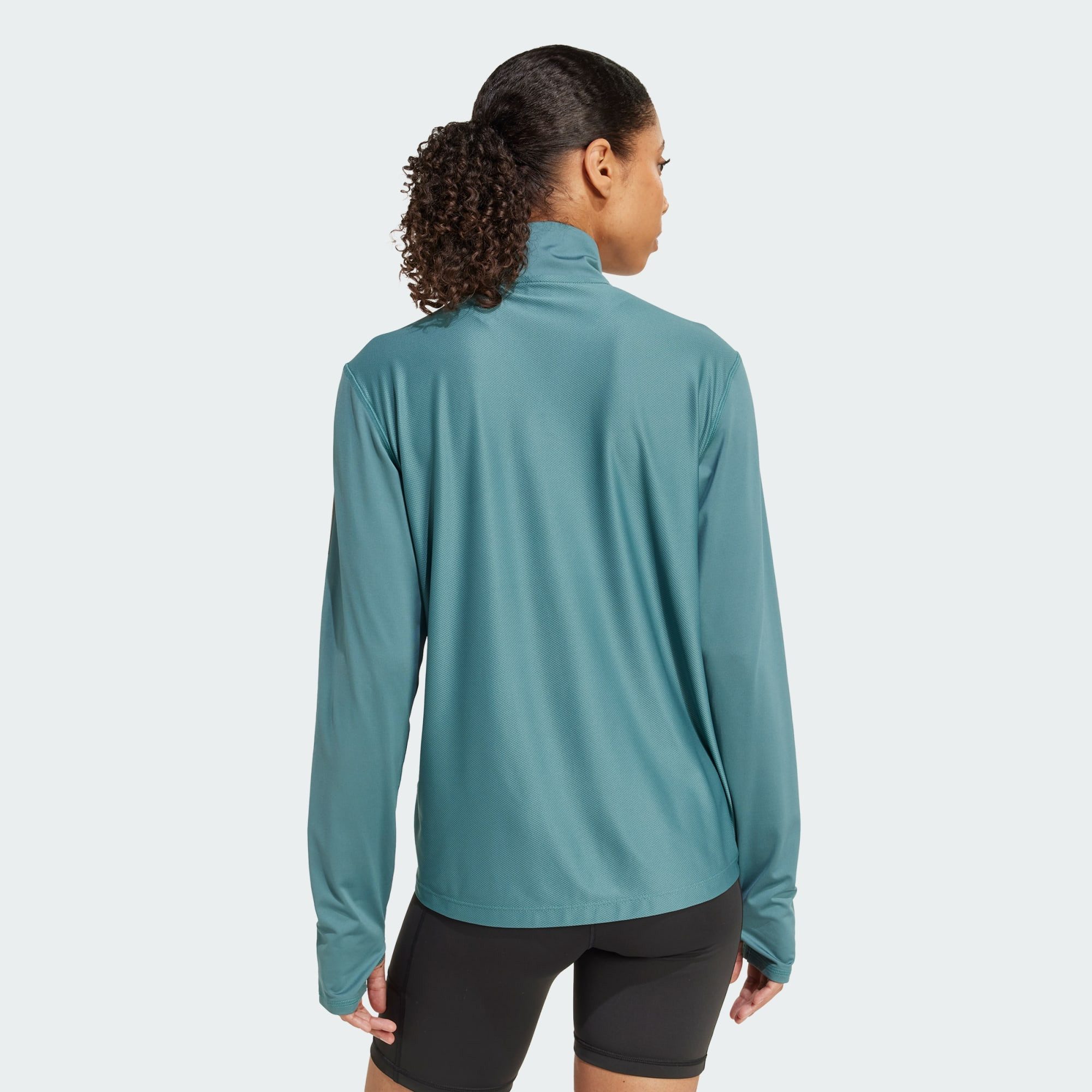 adidas Performance Laufshirt OWN THE RUN HALF-ZIP OBERTEIL (1-tlg) günstig online kaufen