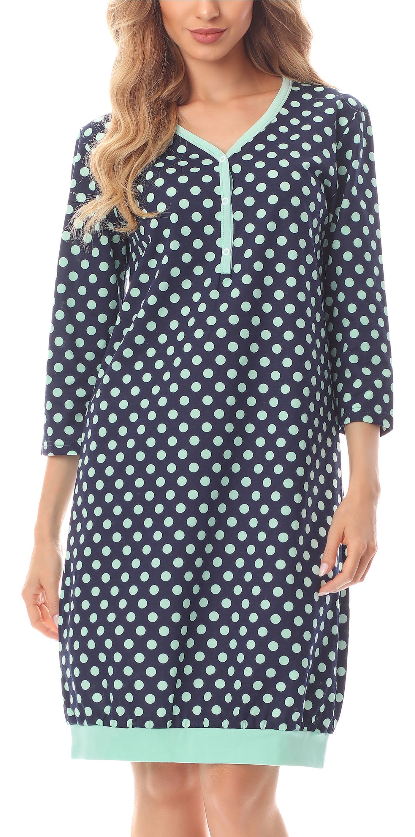 Merry Style Nachthemd Damen Nachthemd MS10-181 (1-tlg) günstig online kaufen