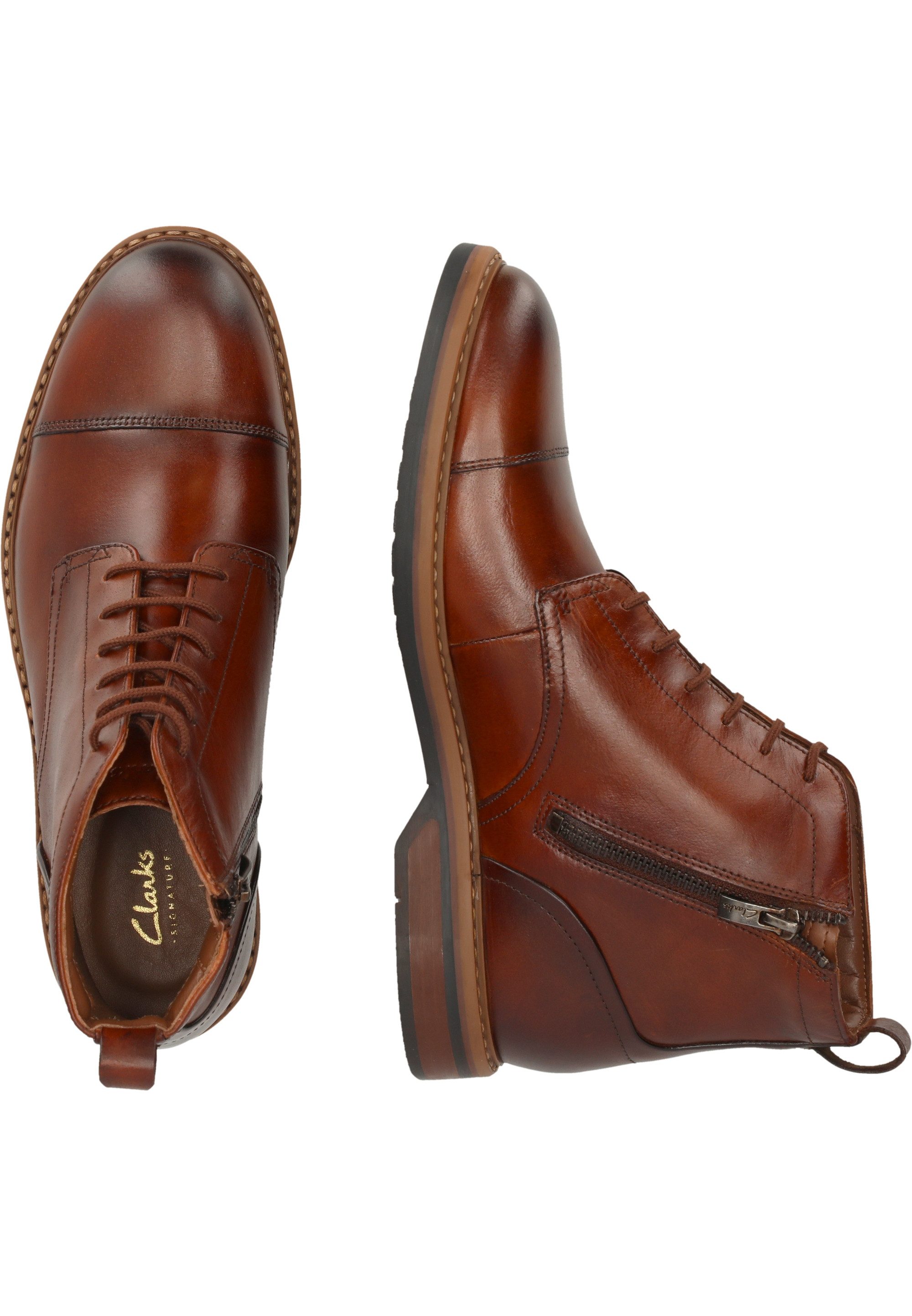 Clarks Aldwin Cap Stiefel mit bequemer Unterfußdämpfung – Bild 5 von 5